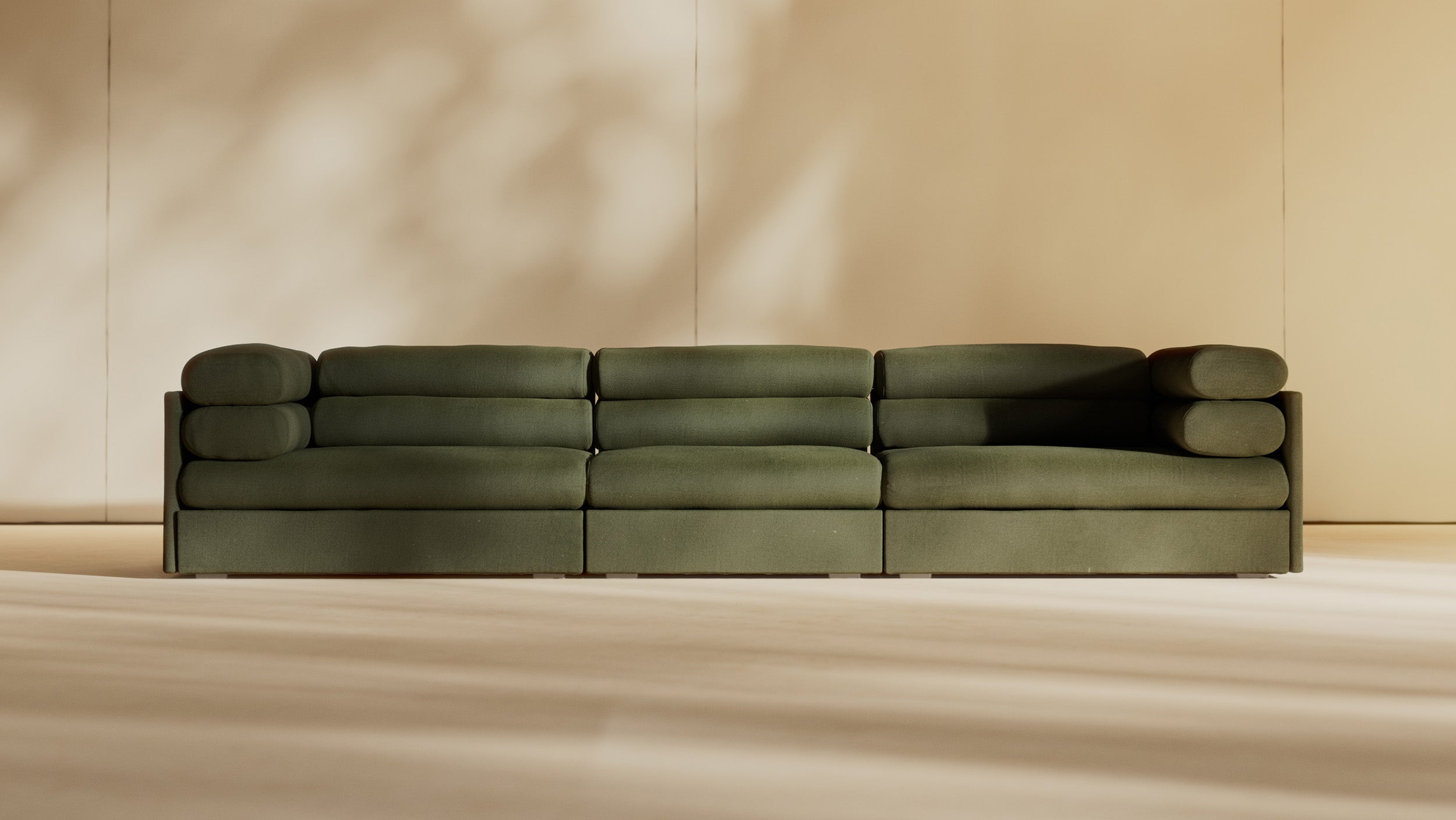 Desktop / Elogio Sofa, designed by Tobia and Afra Scarpa and made by Gubi