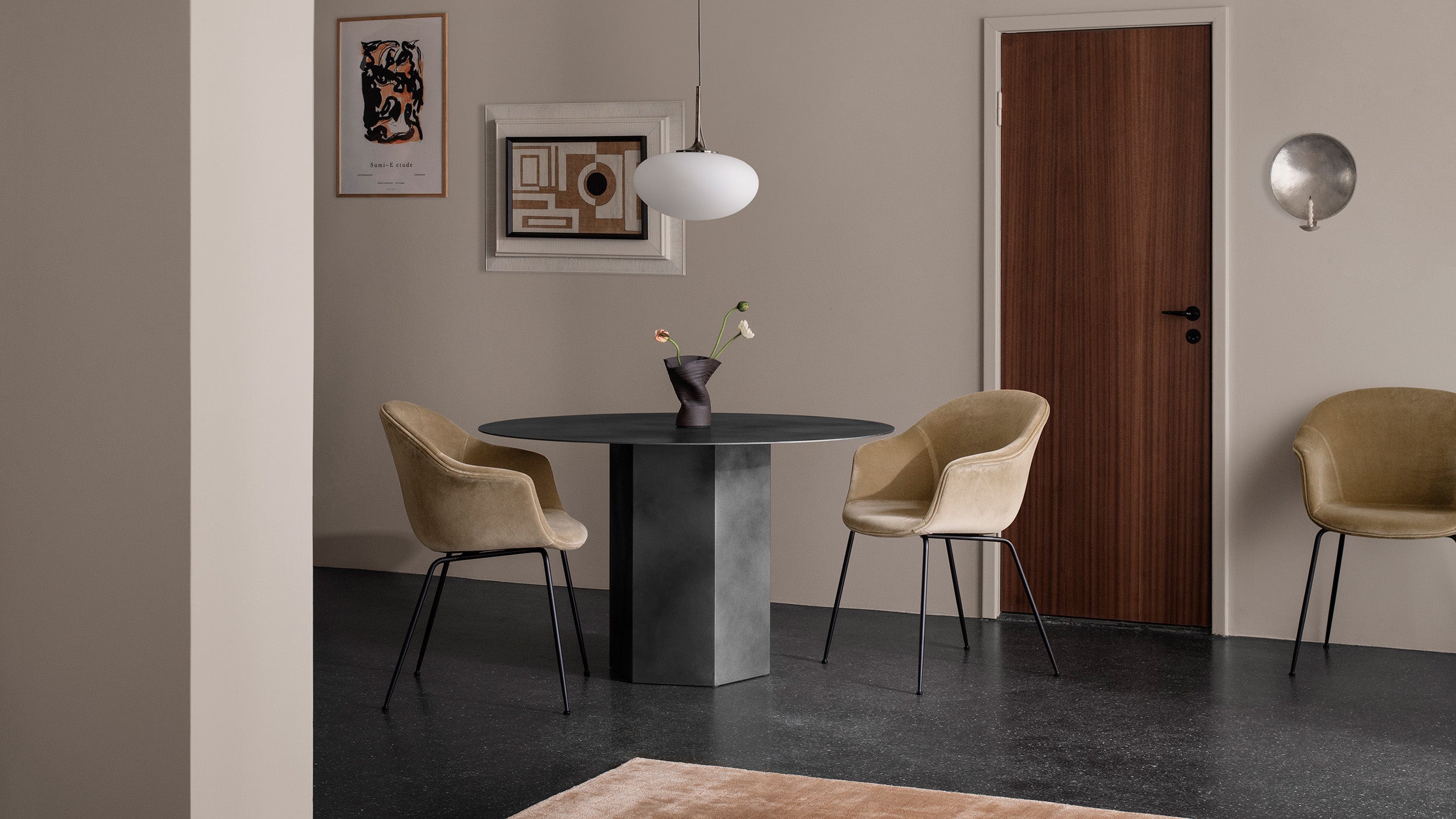 Desktop / Epic Dining Table, designed by GamFratesi for Gubi
