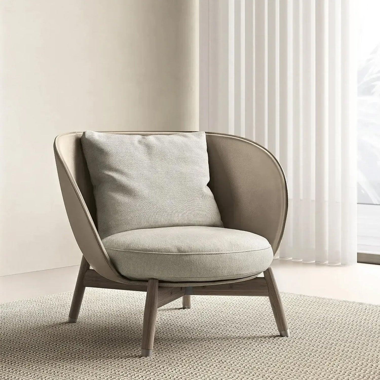 Mobile / ERI Armchair, designed by Fumie Shibata for Flexform