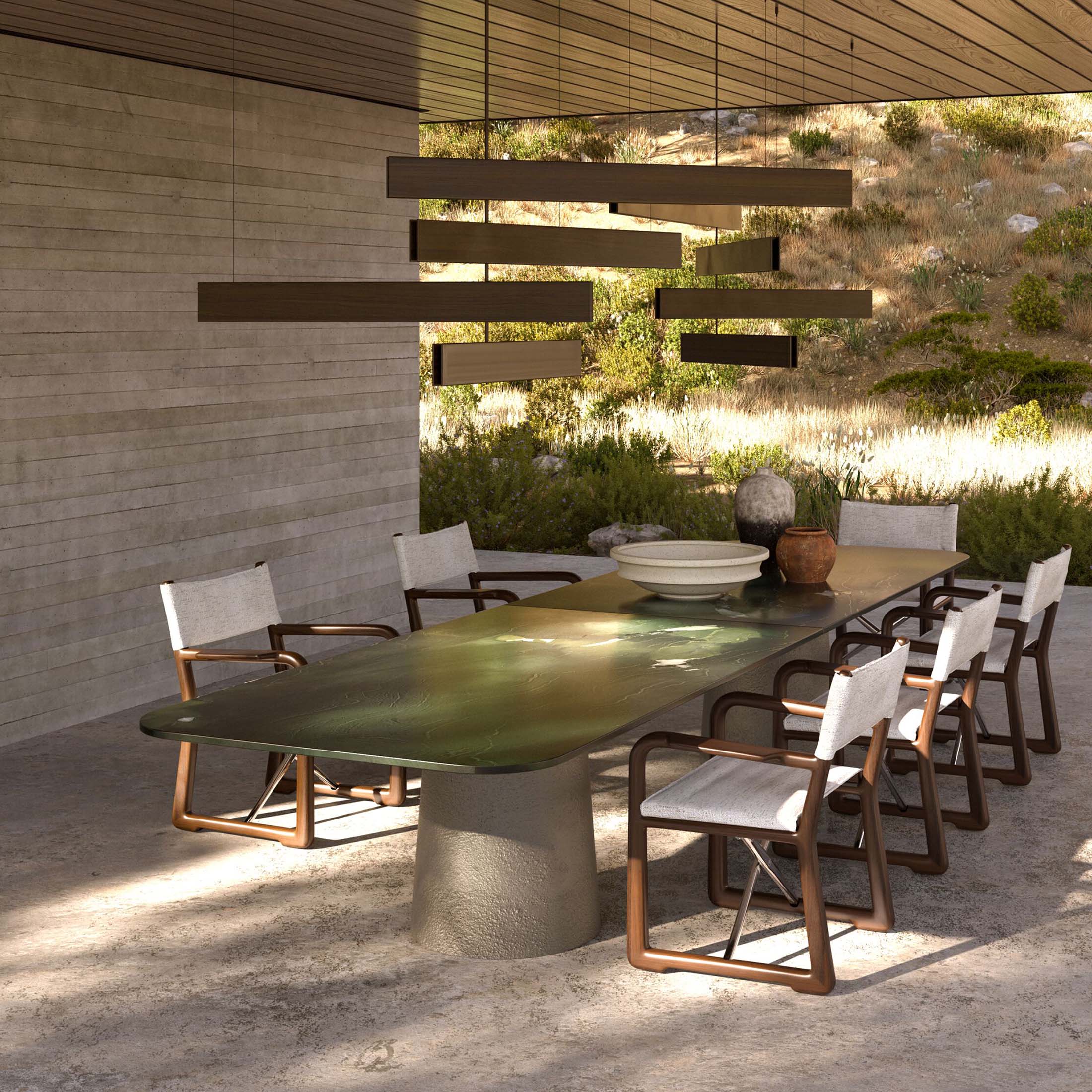 Mobile / Etna Dinner Table by Exteta
