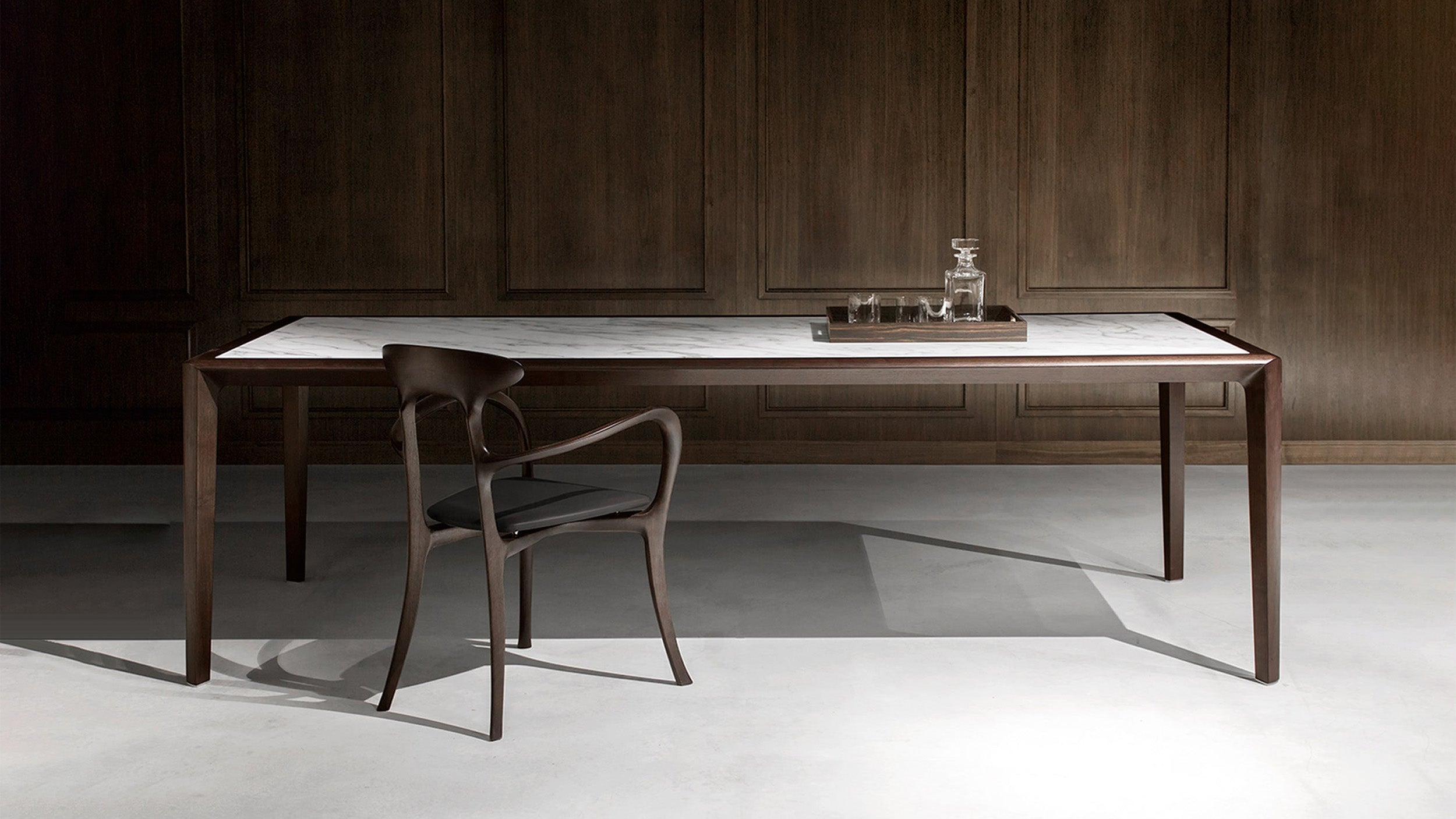 Desktop / Evenmore, designed by Roberto Lazzeroni for Ceccotti Collezioni