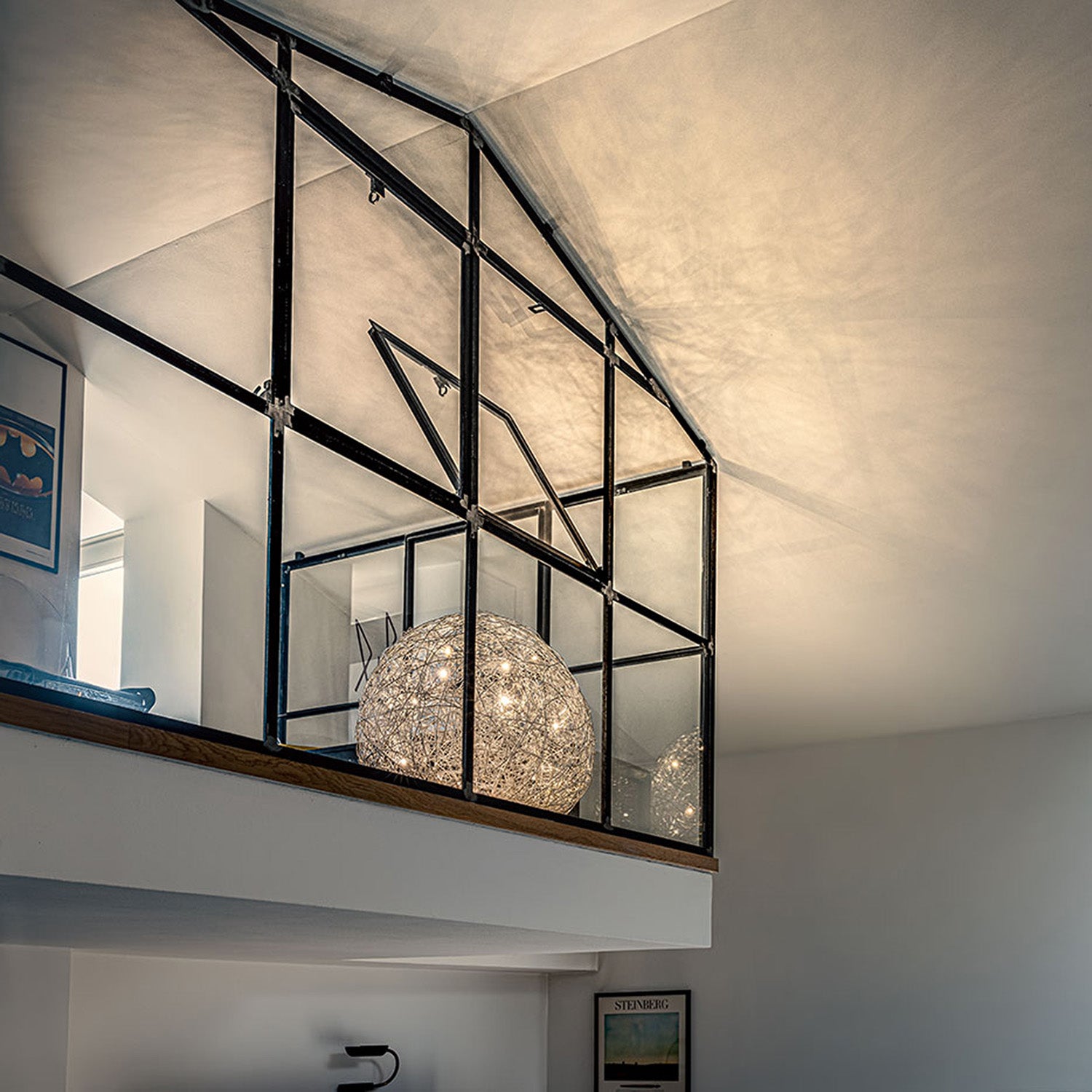 Mobile / Fil de Fer Floor Lamp, by Catellani & Smith