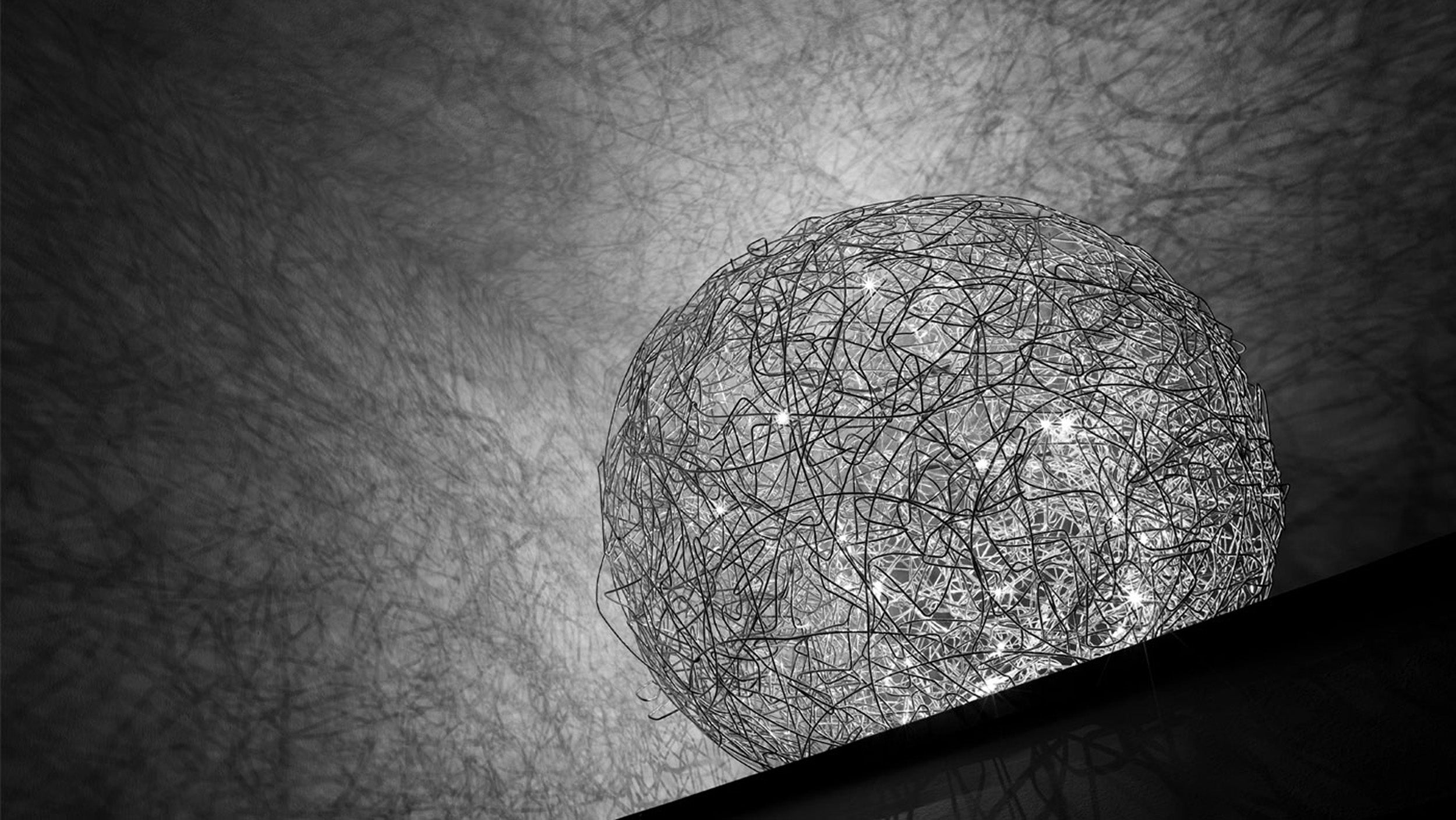 Desktop / Fil de Fer Floor Lamp, by Catellani & Smith