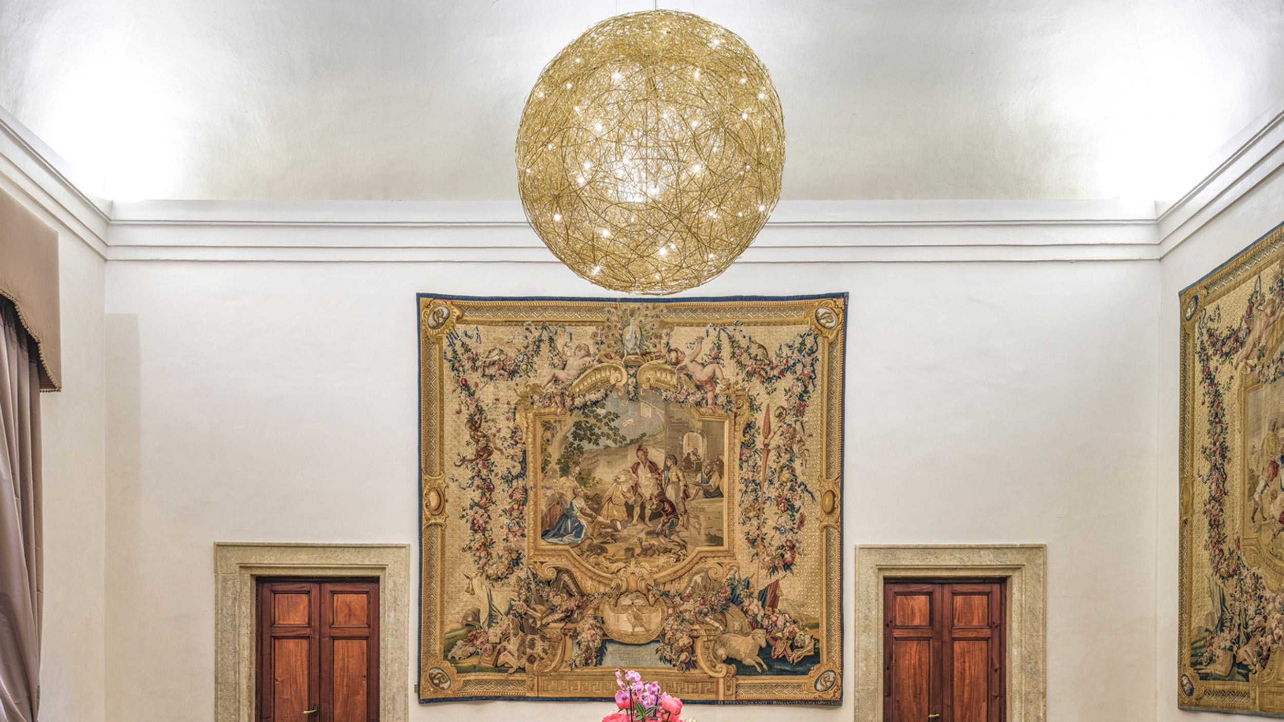 Desktop / Fil de Fer Pendant Lamp, by Catellani & Smith
