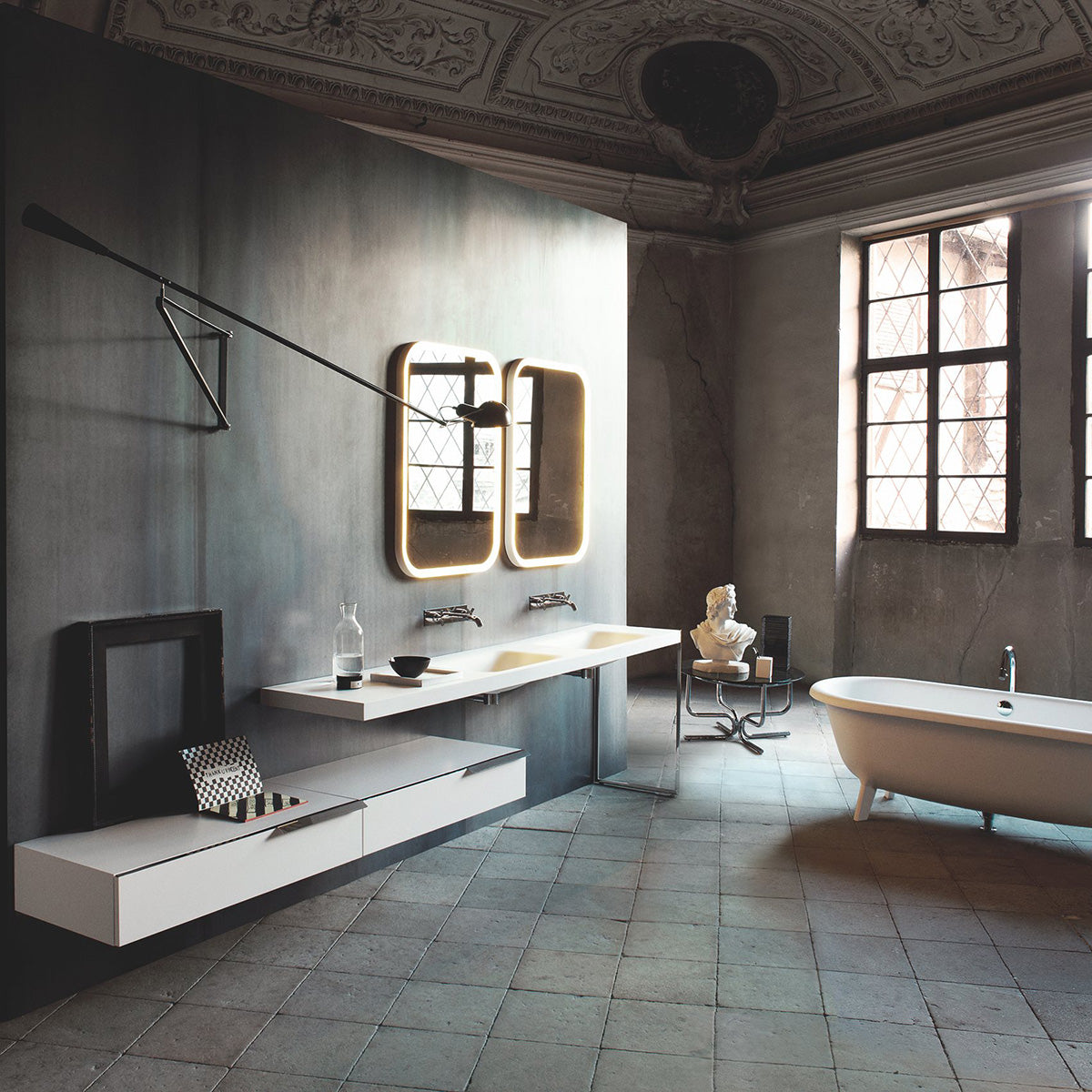 Mobile / Flat X, designed by Benedini Associati for Agape