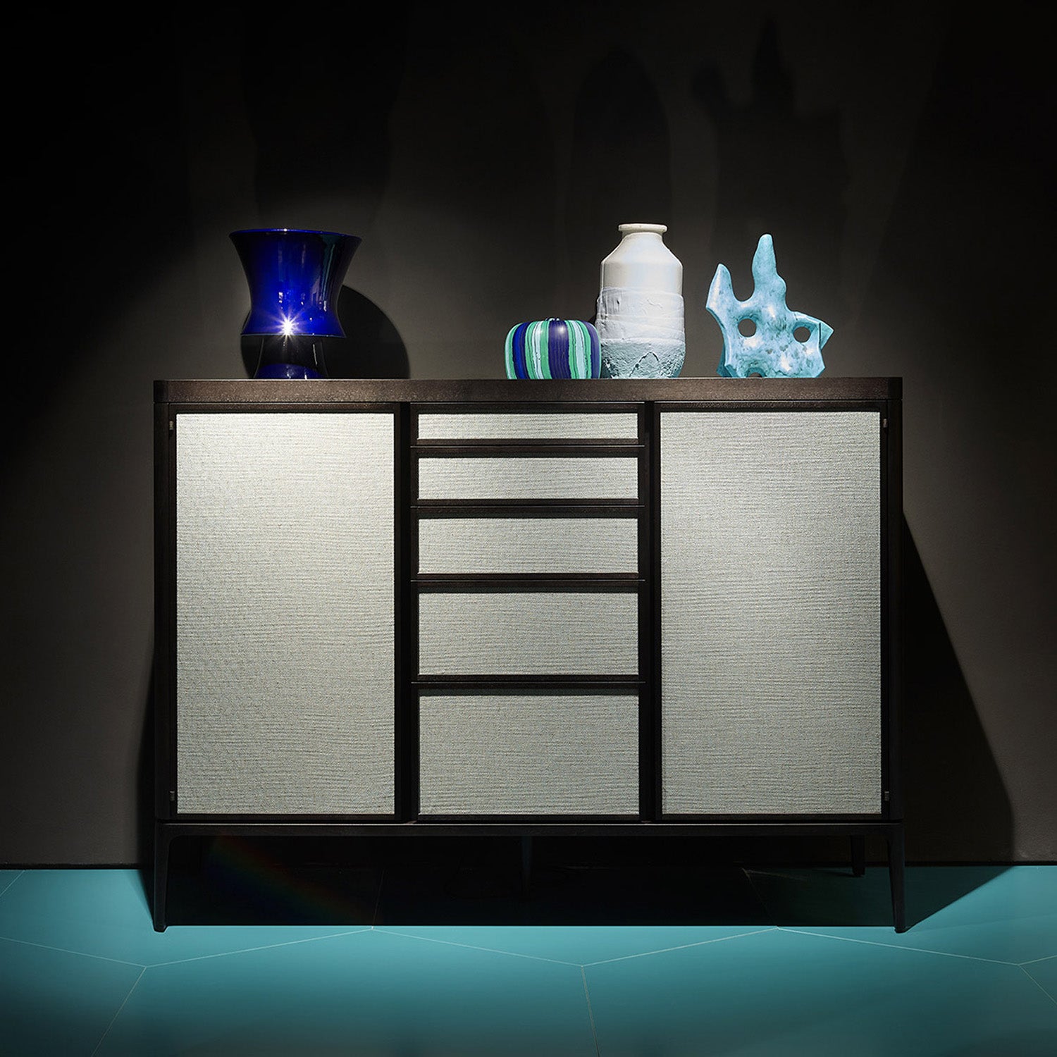 Mobile / Full Cabinet High, designed by Roberto Lazzeroni for Ceccotti Collezioni