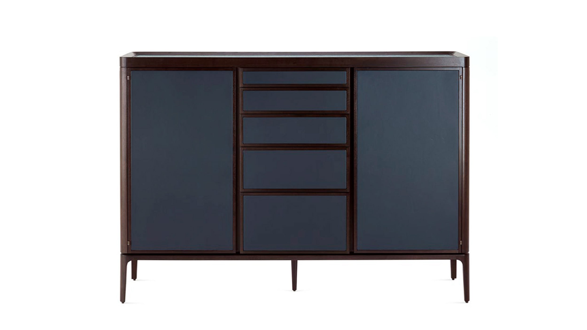 Desktop / Full Cabinet High, designed by Roberto Lazzeroni for Ceccotti Collezioni