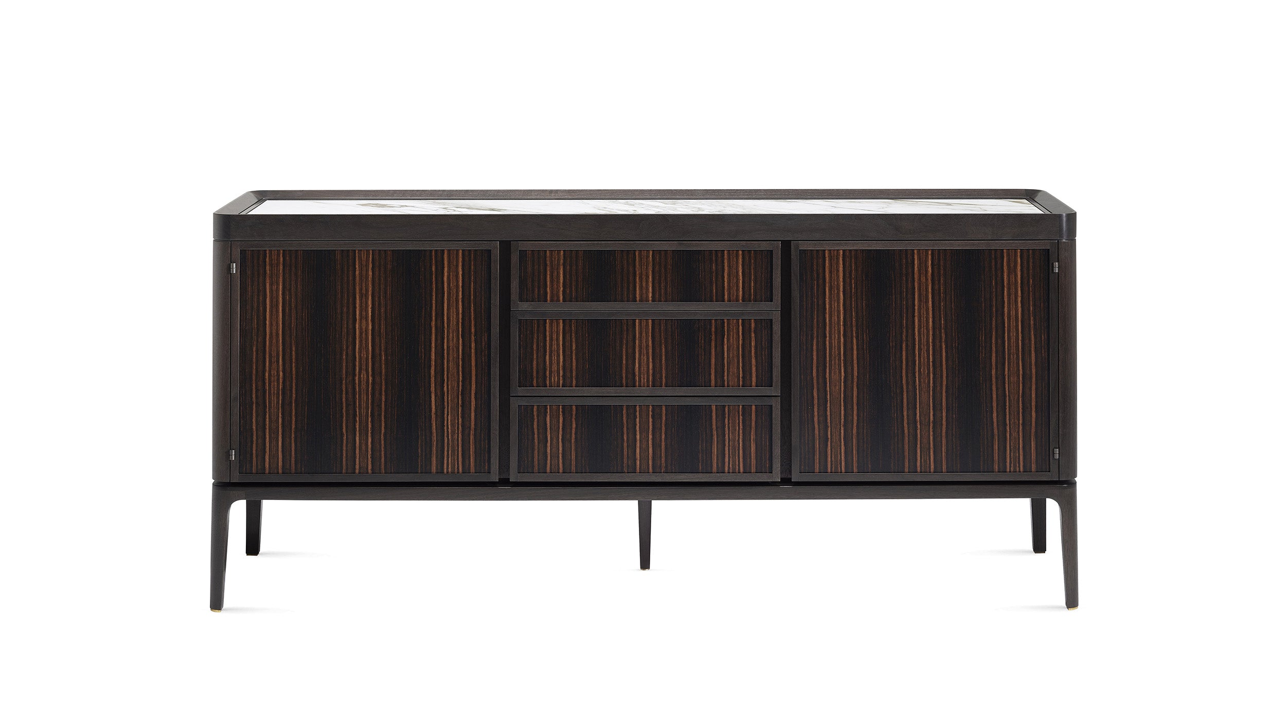 Desktop / Full Cabinet Low, designed by Roberto Lazzeroni for Ceccotti Collezioni