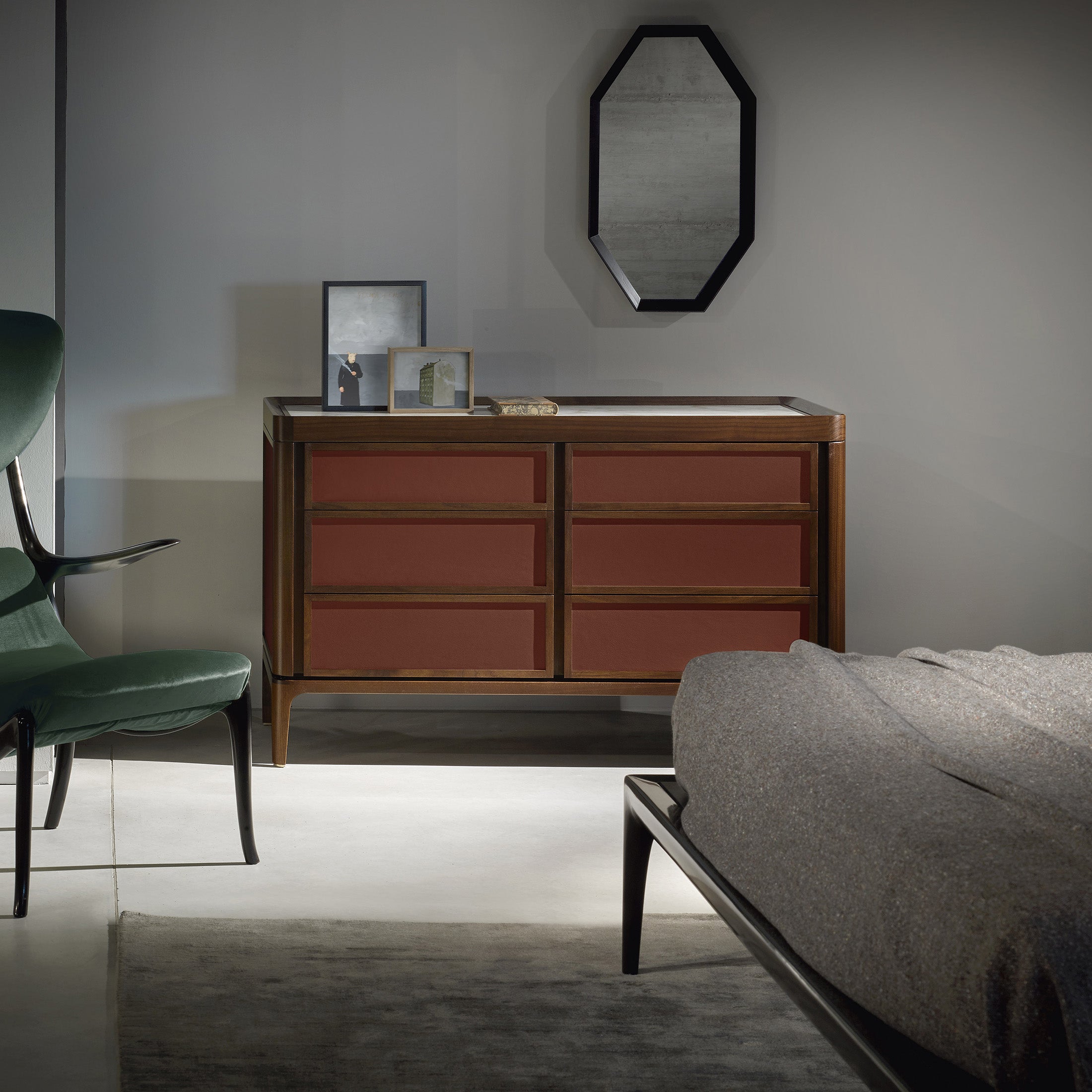 Mobile / Full Chest of Drawers, designed by Roberto Lazzeroni for Ceccotti Collezioni