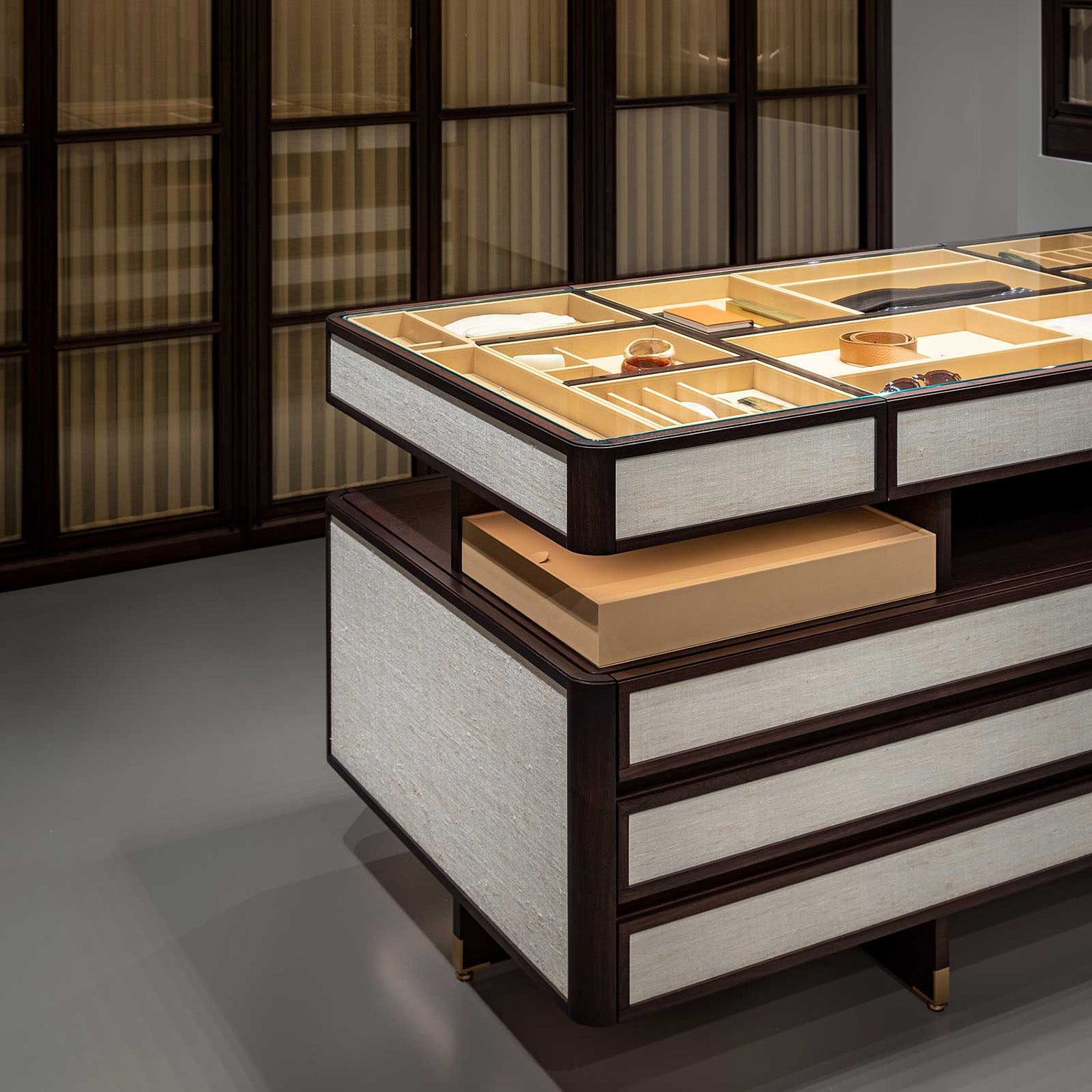 Mobile / Full Island, designed by Roberto Lazzeroni for Ceccotti Collezioni