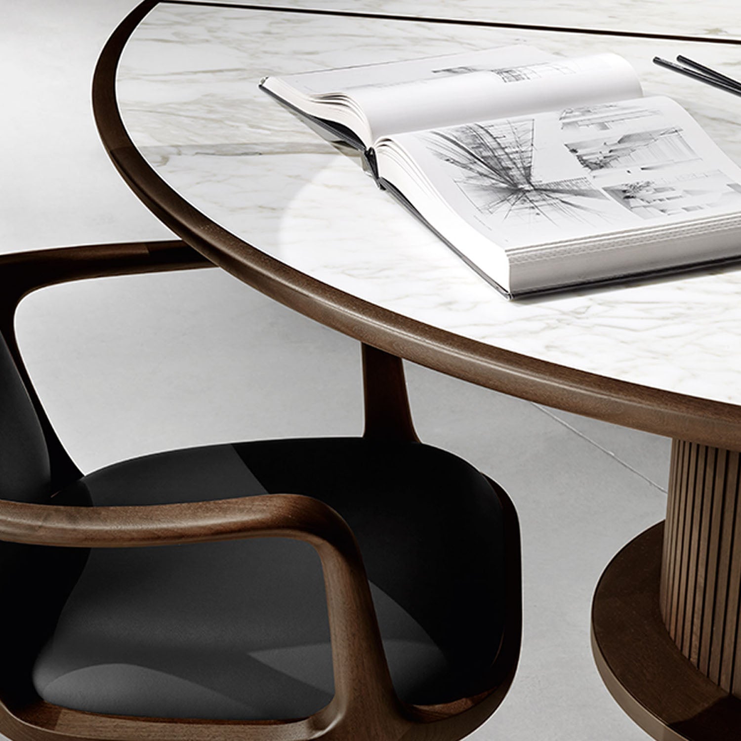 Mobile / Full Table, designed by Roberto Lazzeroni for Ceccotti Collezioni