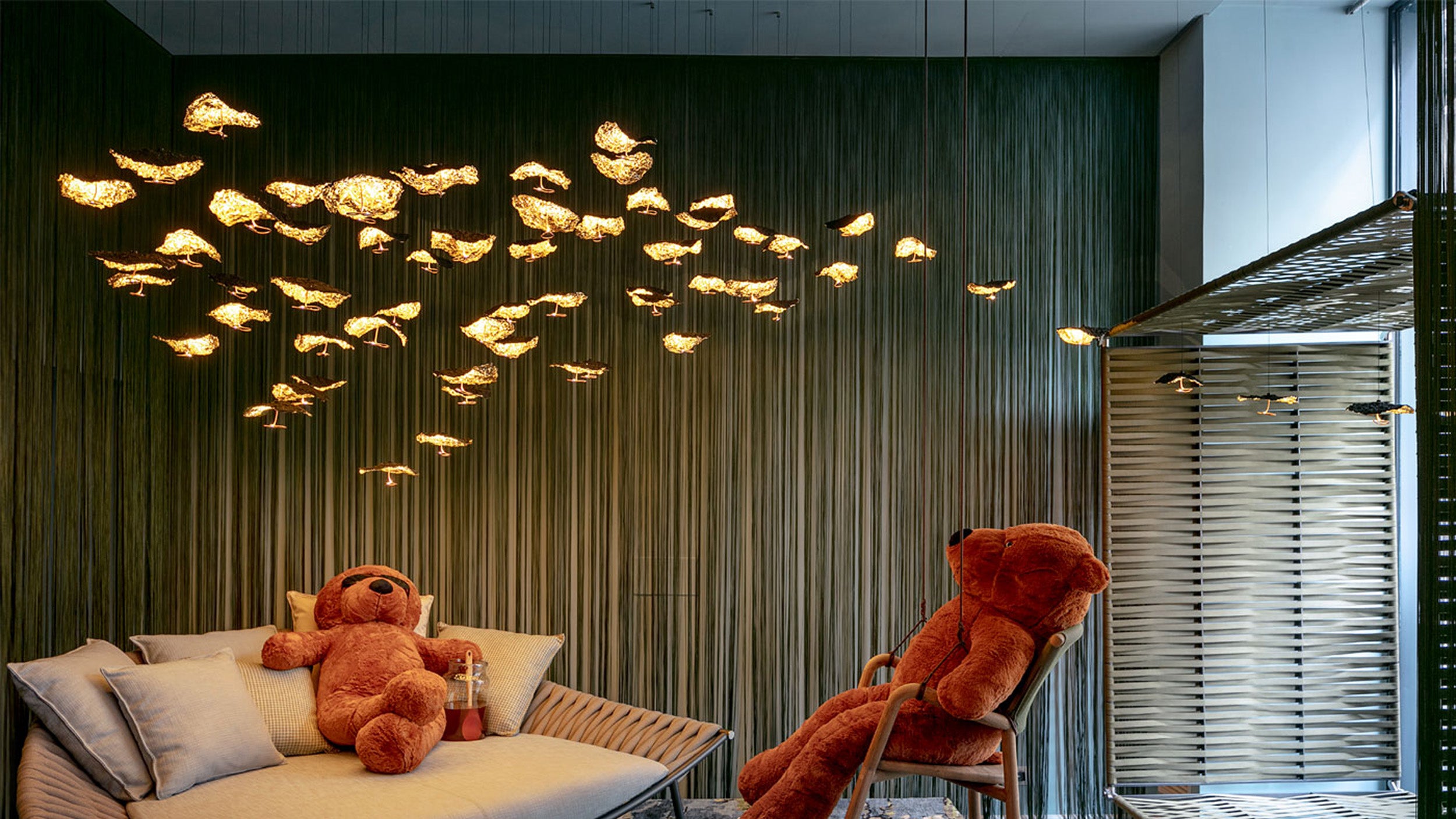 Desktop / Gold Moon JC/IC Pendant Lamp by Catellani & Smith