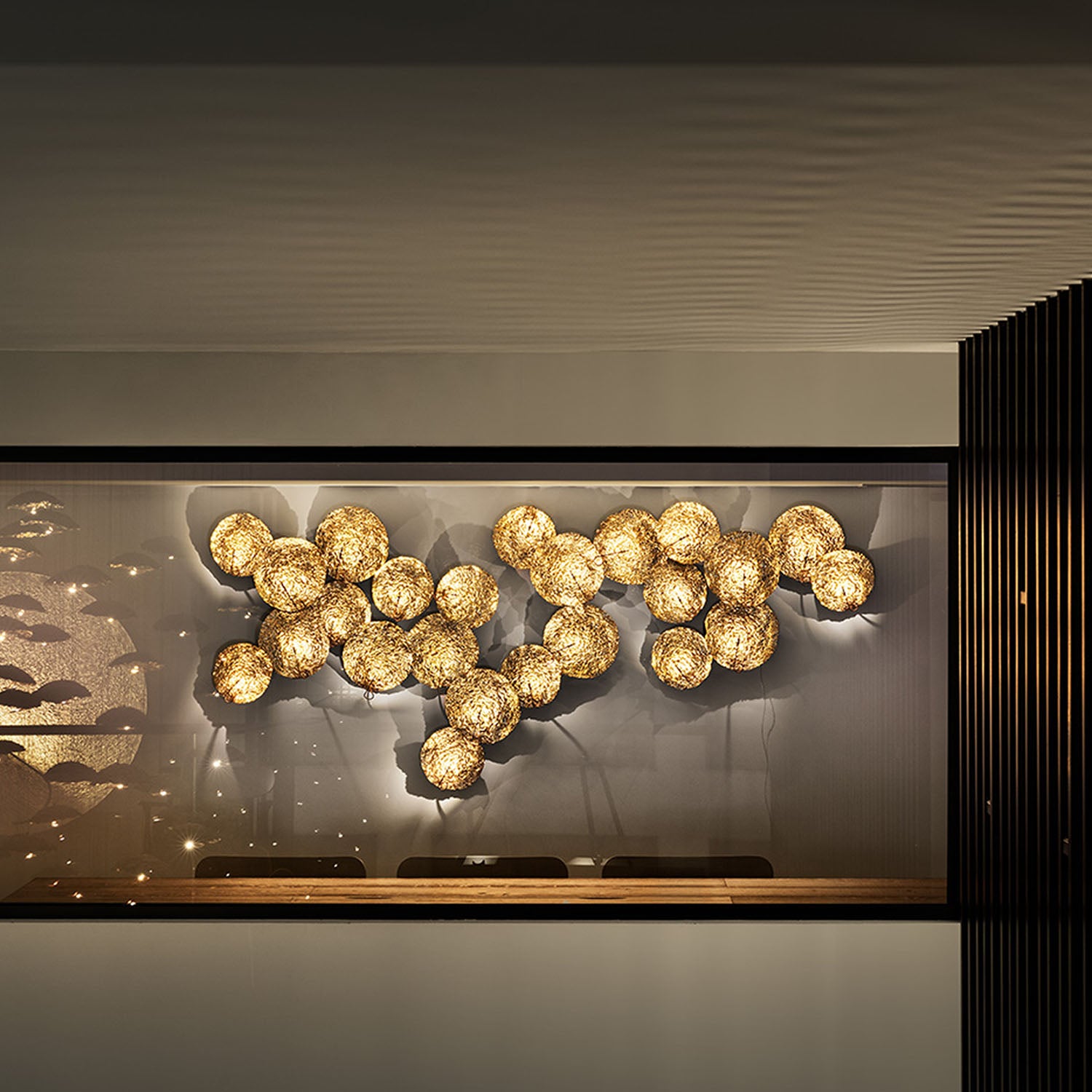 Mobile / Gold Moon Wall Lamp by Catellani & Smith