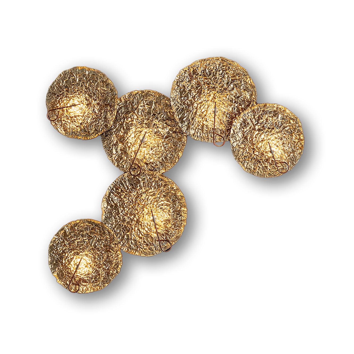 Mobile / Gold Moon Wall Lamp by Catellani & Smith