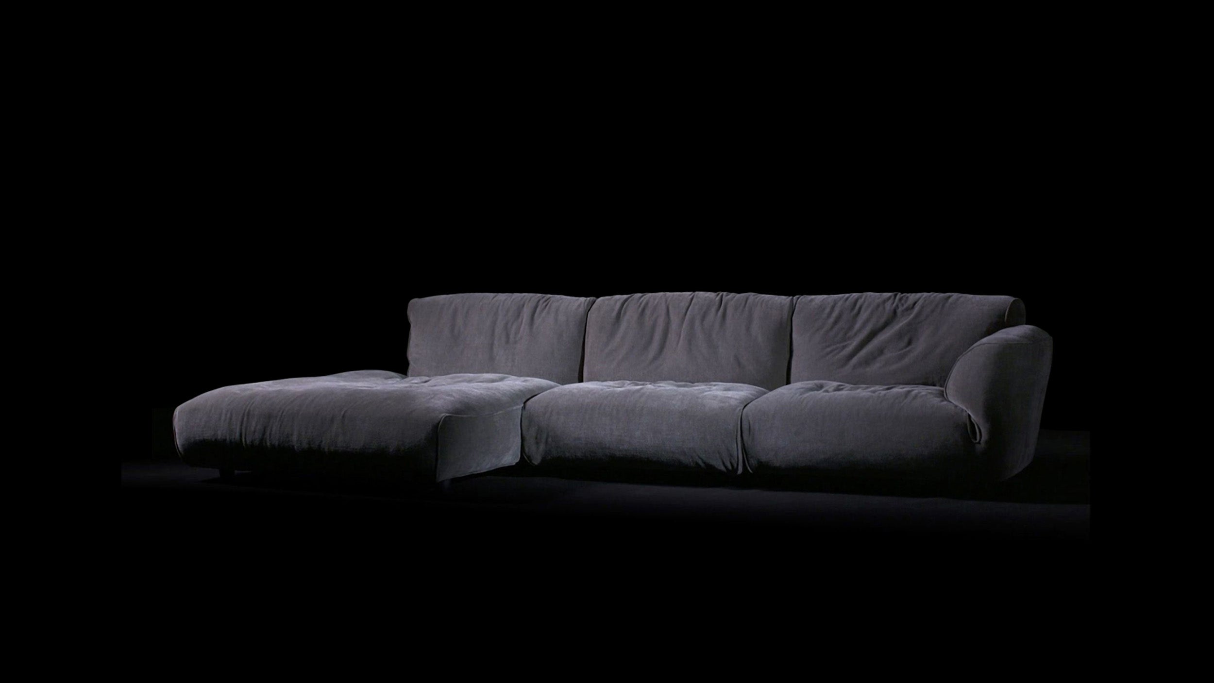Desktop / Grande Soffice Sofa, designed by Francesco Binfare for Edra