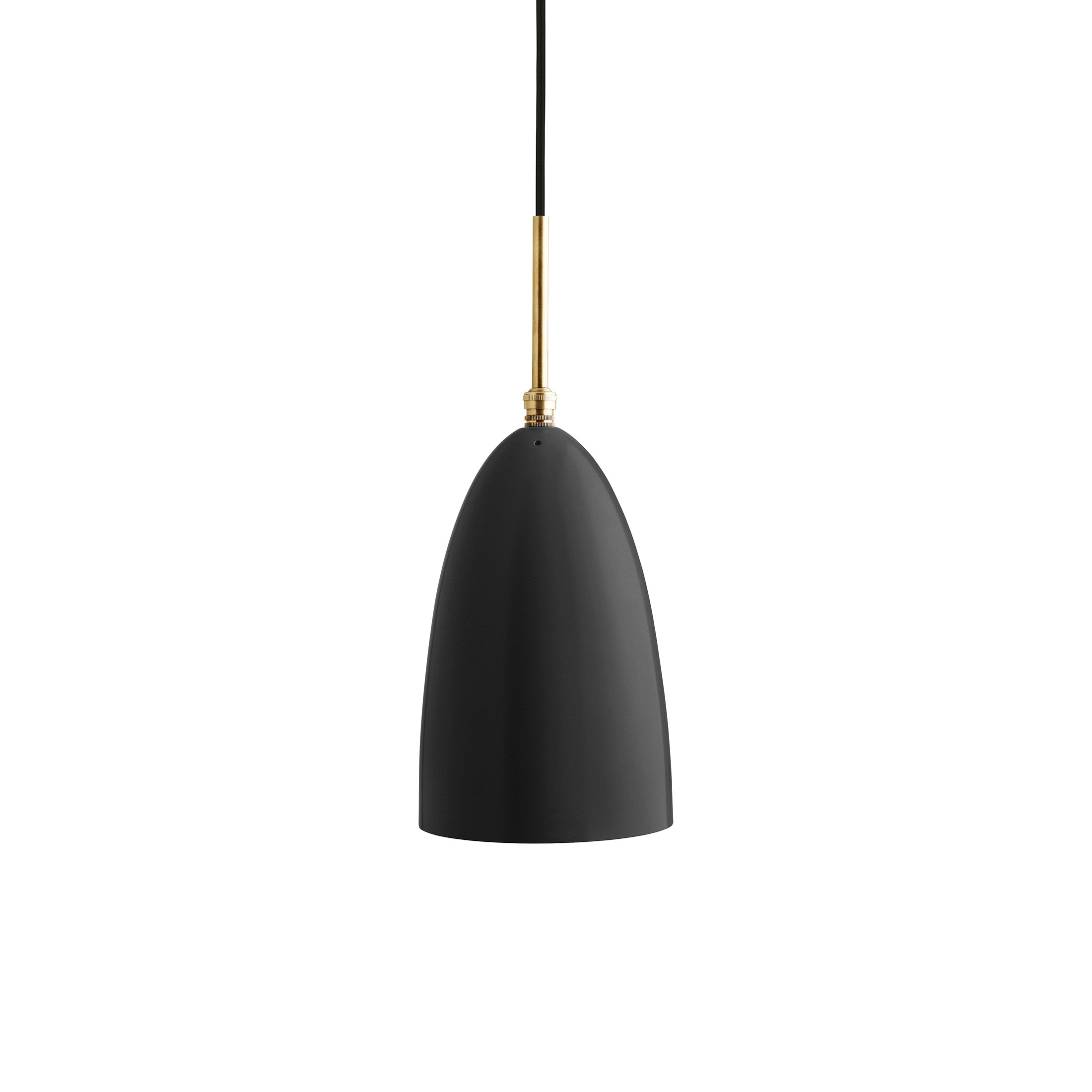 Black Semi Matt / Mobile / Gräshoppa Pendant Lamp, designed by Greta M. Grossman and made by Gubi