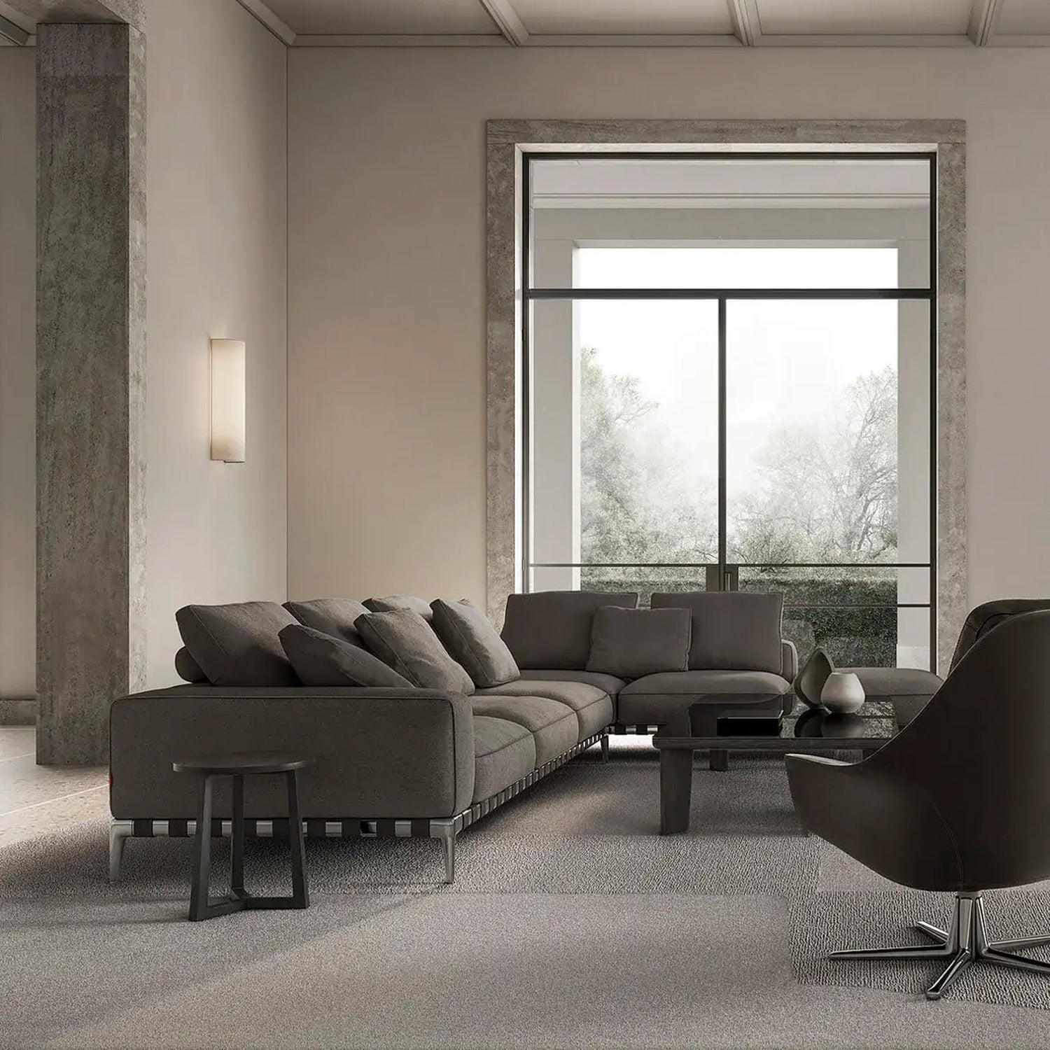 Mobile / Gregory XL Sofa, designed by Antonio Citterio for Flexform