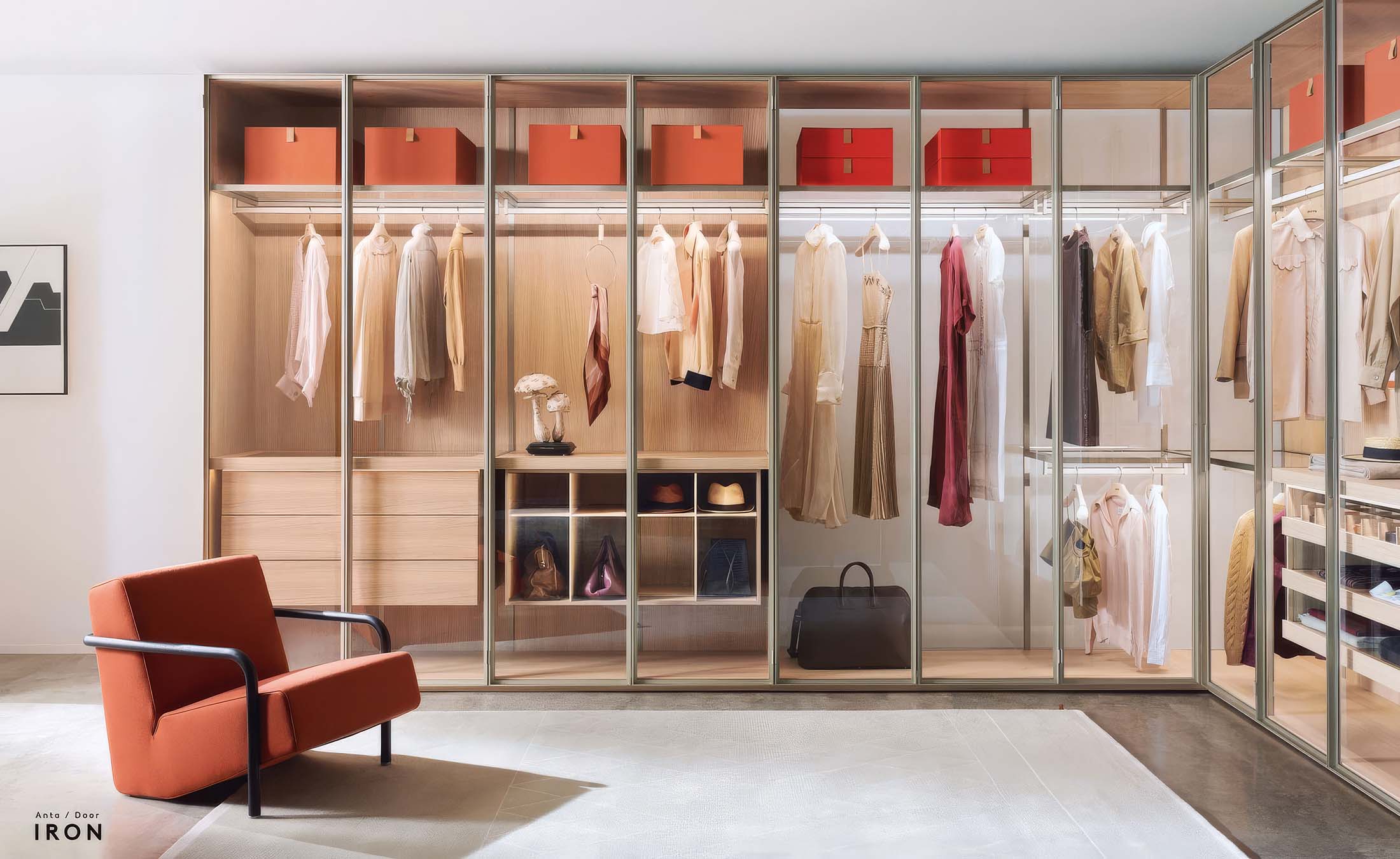 Hinged - Storage Closet by Porro