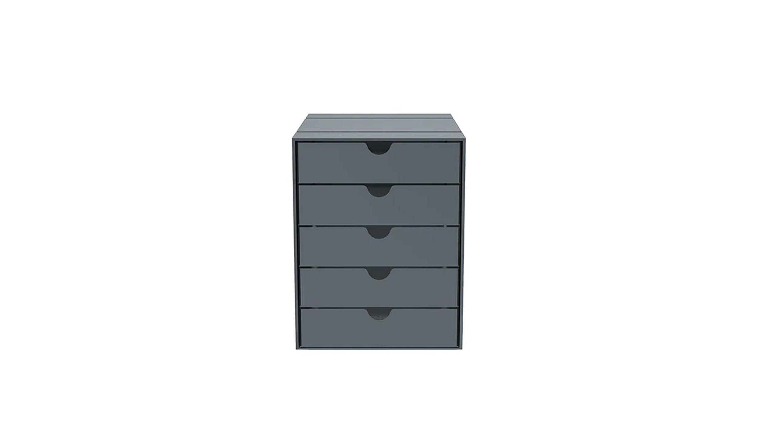 Desktop / Inos 5 Drawer Set (K1), made by USM Haller