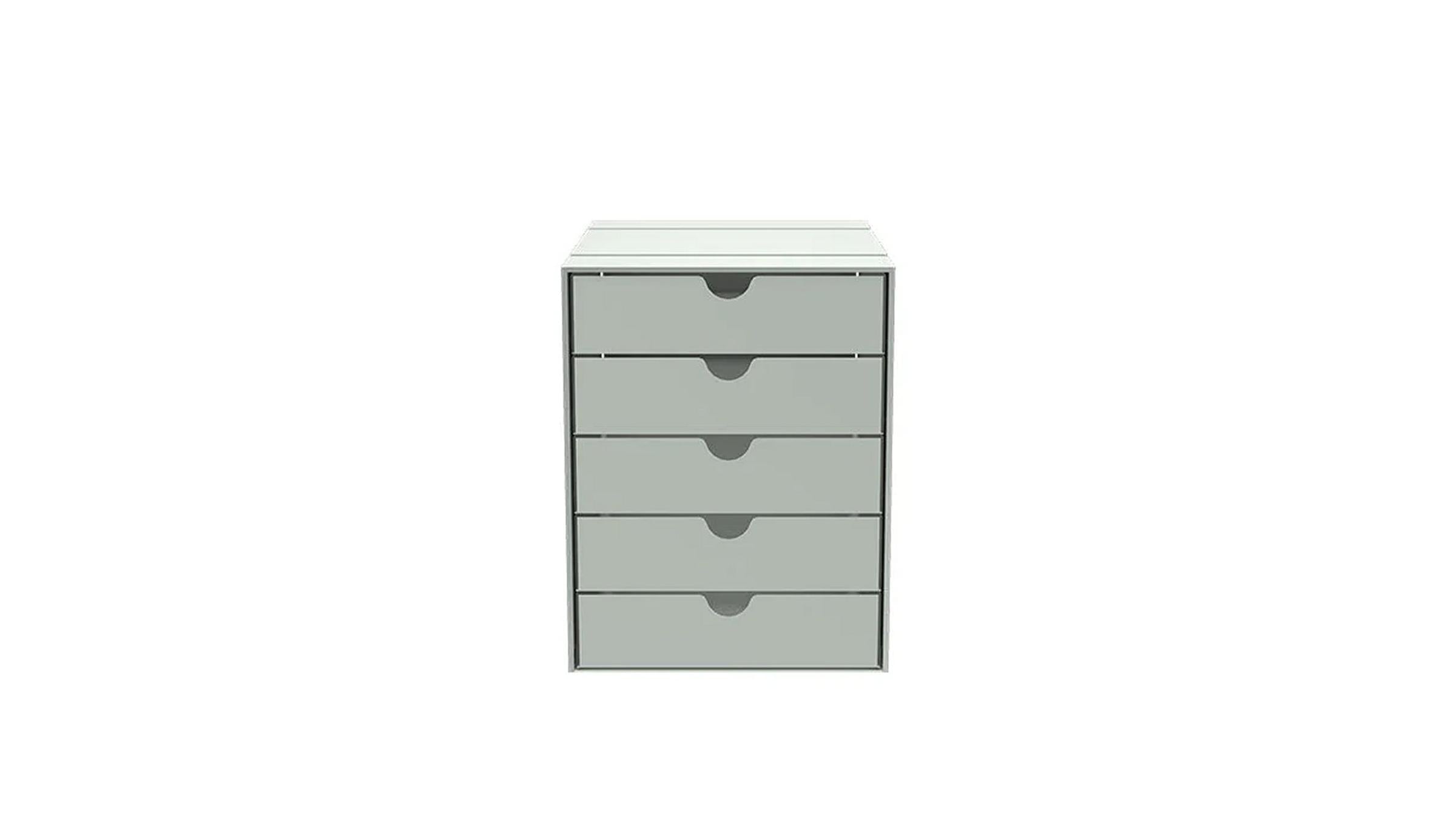 USM Haller Cabinet Inos 5 Drawer Set (K1)