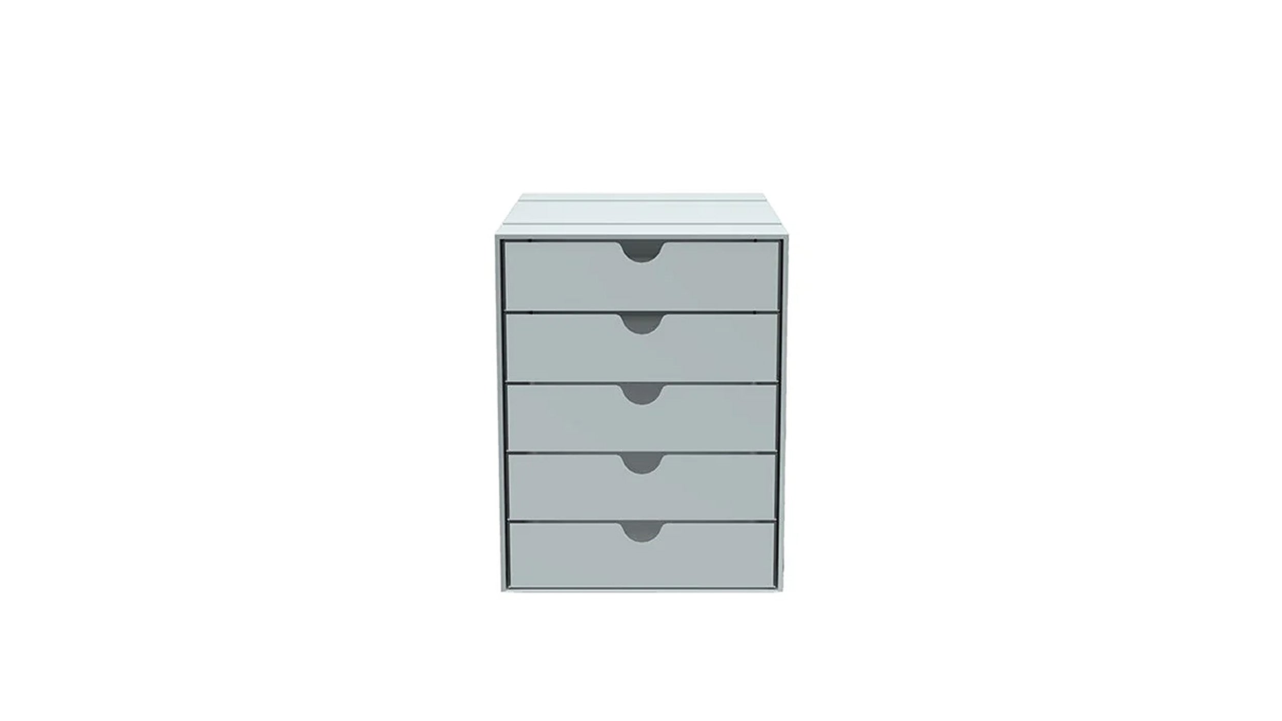 Desktop / Inos 5 Drawer Set (K1), made by USM Haller
