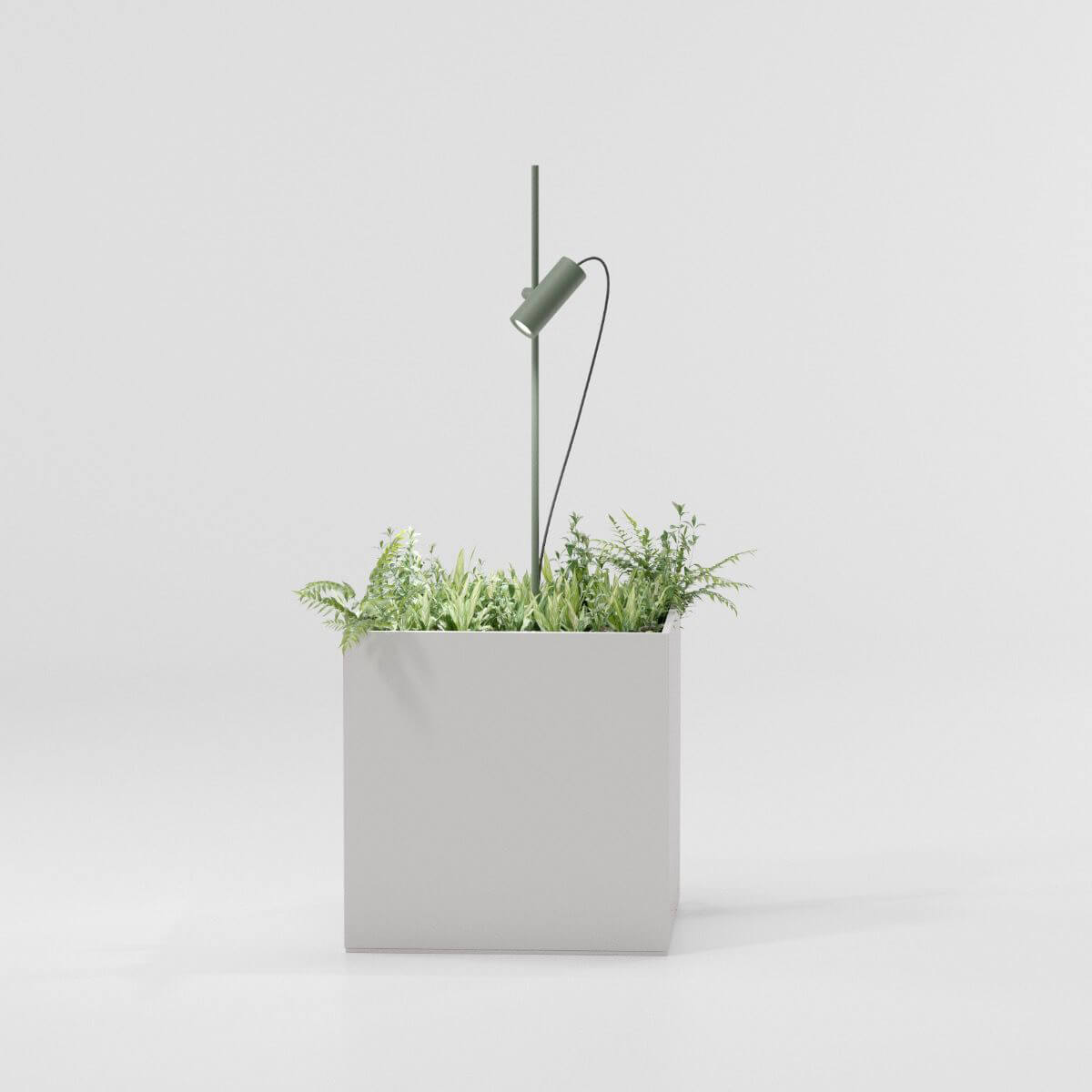 Mobile / WhiteMenu / Dots Planter Light, designed by Kettal Studio