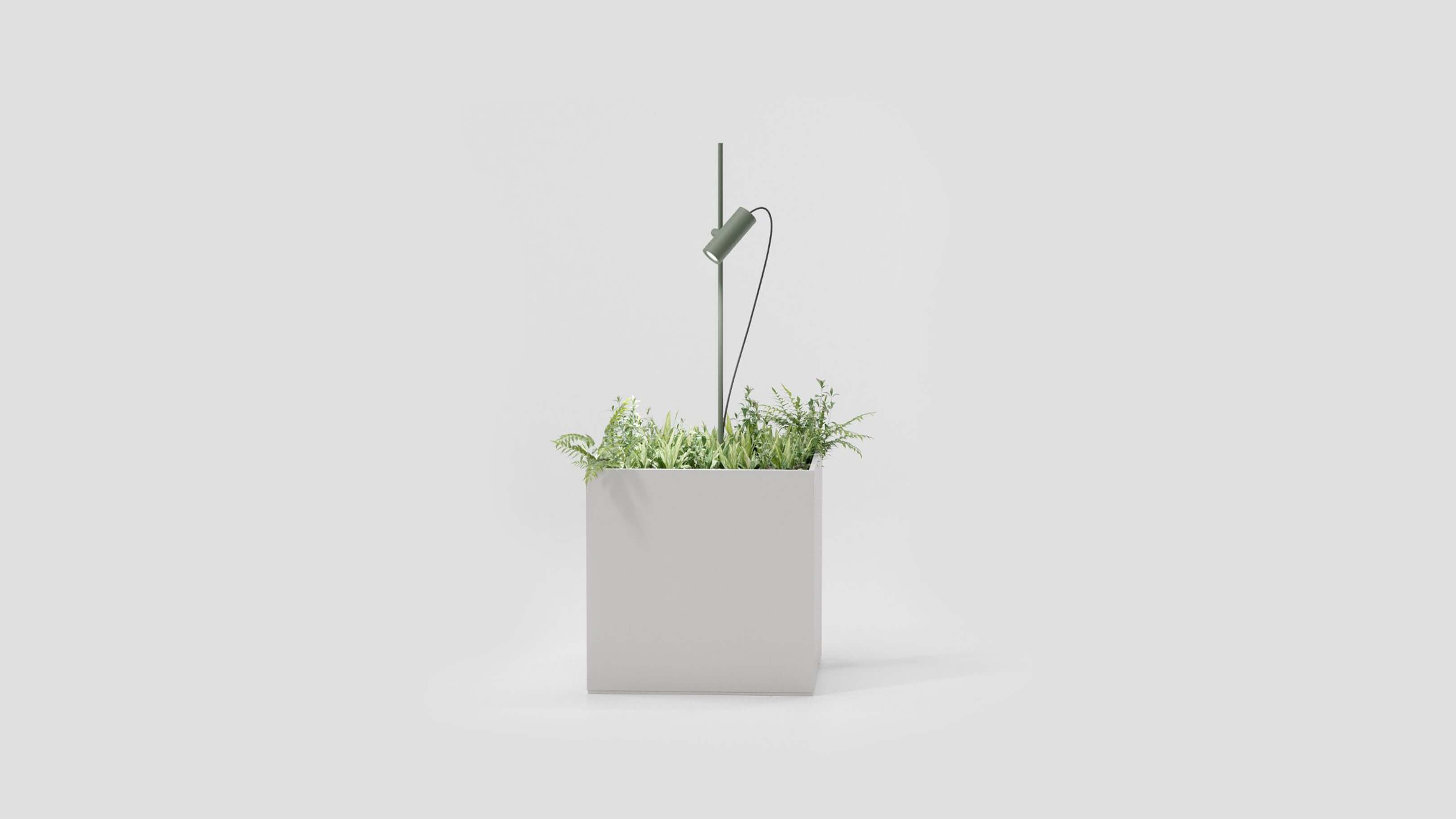 Desktop / WhiteMenu / Dots Planter Light, designed by Kettal Studio