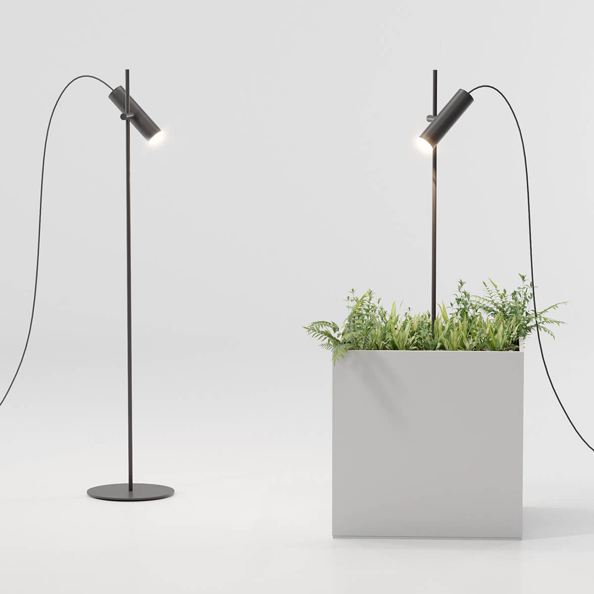 Mobile / WhiteMenu / Dots Planter Light, designed by Kettal Studio