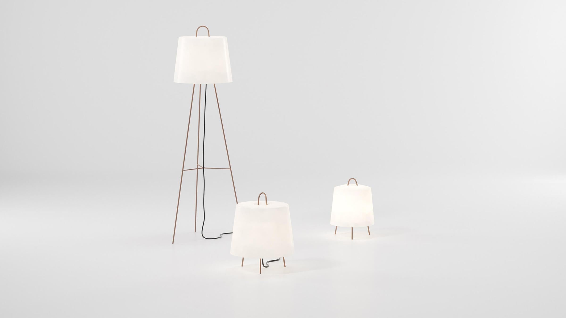 Kettal Floor Lamp Mia Table and Floor Light