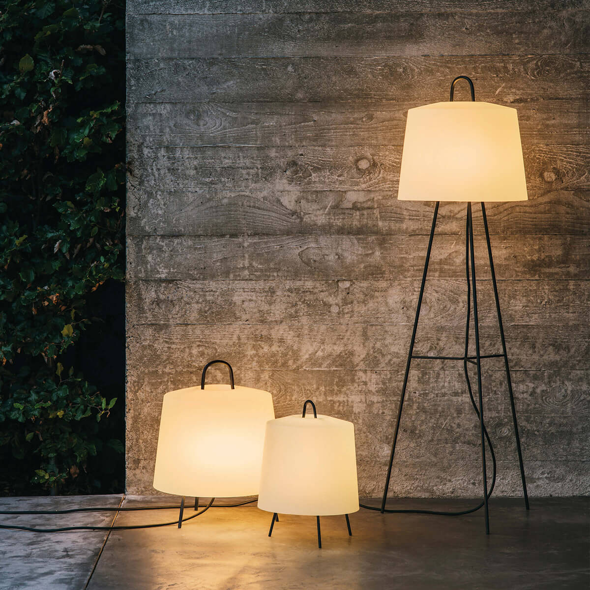 Mobile / WhiteMenu / Mia Table and Floor Light, designed by Michel Charlot