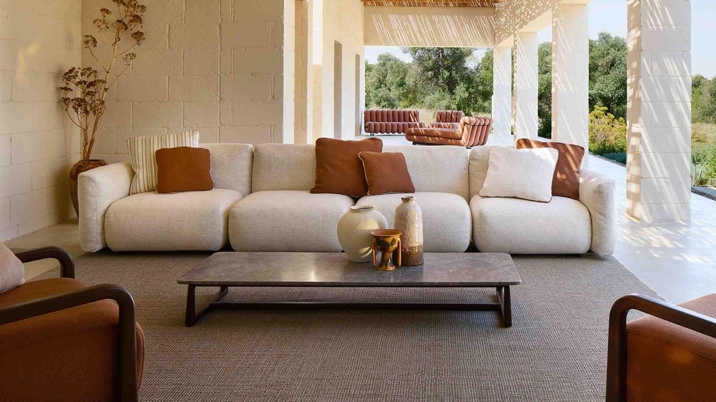 Exteta Table LPIDC10 Coffee Table & Pouf