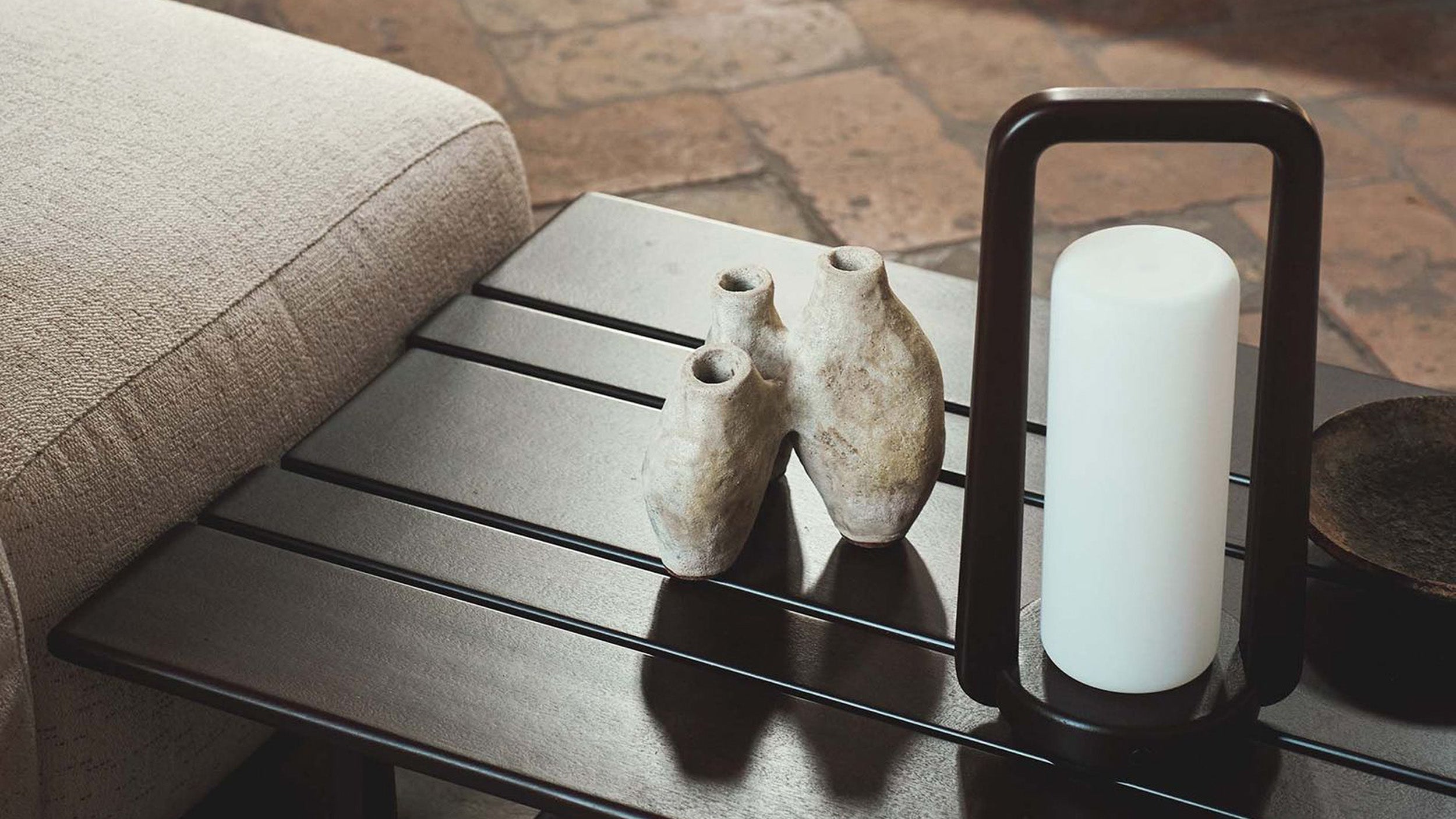 Desktop / LPIDC15 Portable Lamp, designed by Paola Navone for Exteta