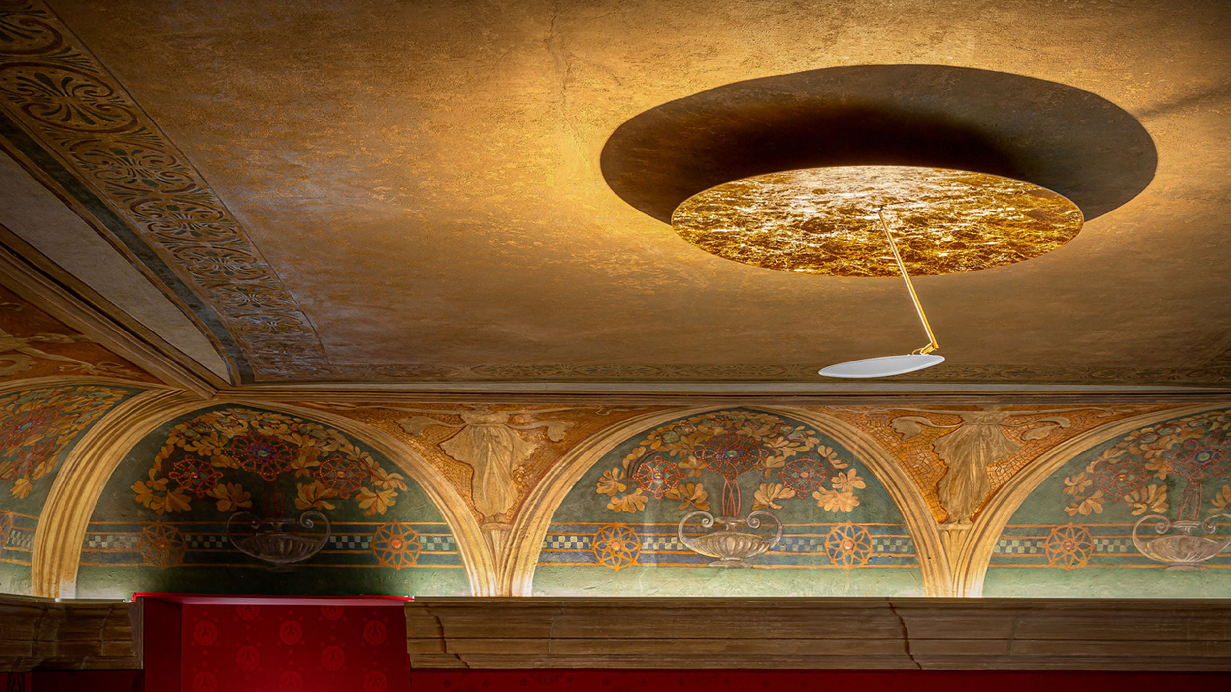 Desktop / Lederam Ceiling Lamps, by Catellani & Smith