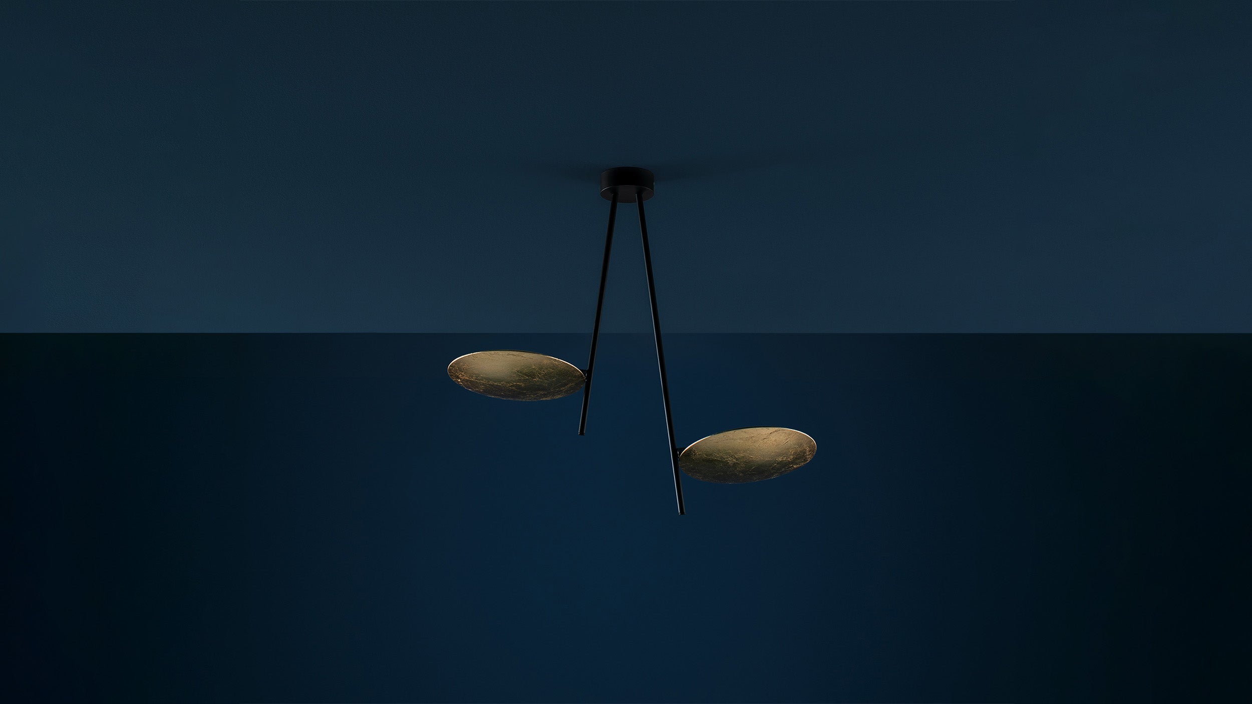 Desktop / Lederam Ceiling Lamps, by Catellani & Smith