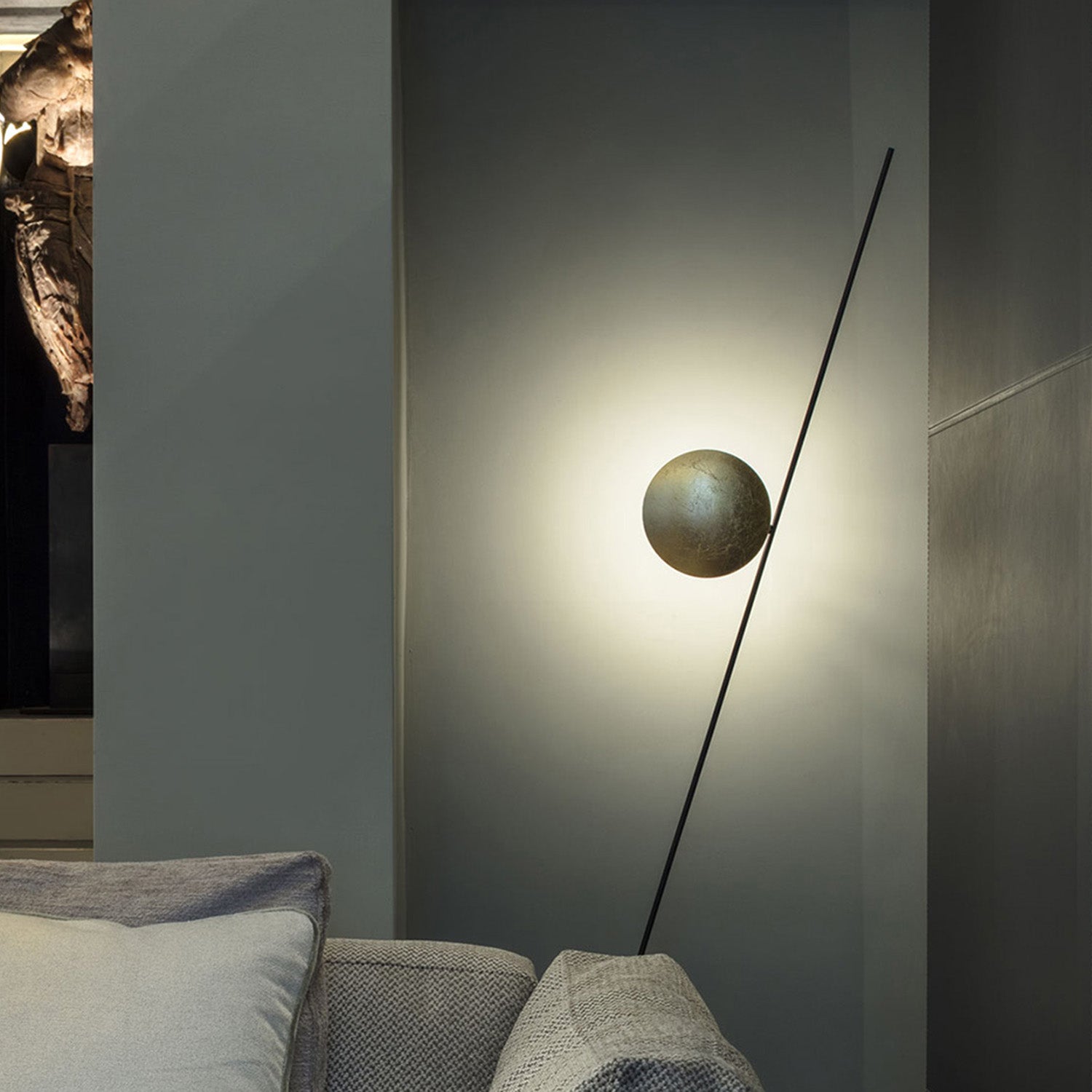 Mobile / Lederam Floor Lamps, by Catellani & Smith