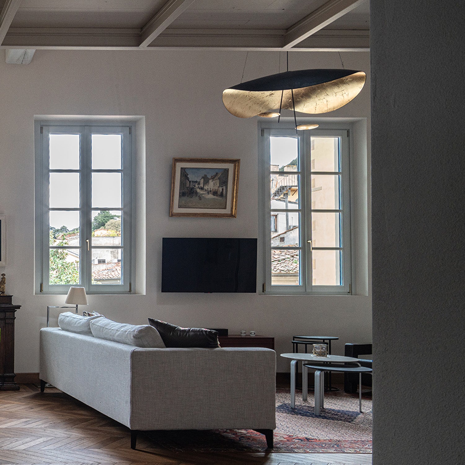 Mobile / Lederam Manta Pendant Lamps by Catellani & Smith