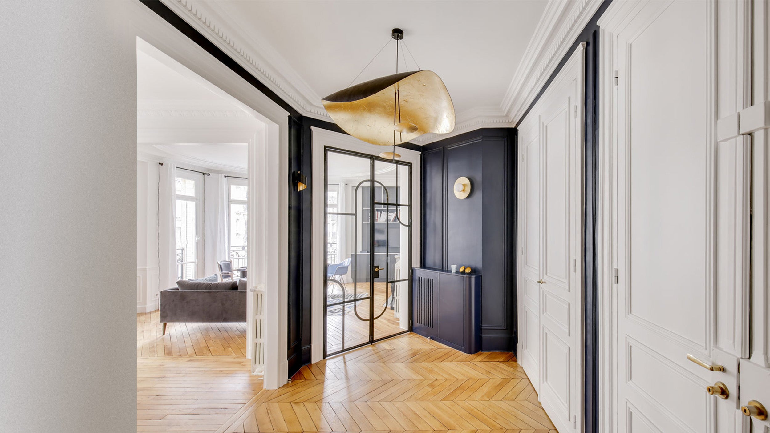 Desktop / Lederam Manta Pendant Lamps by Catellani & Smith