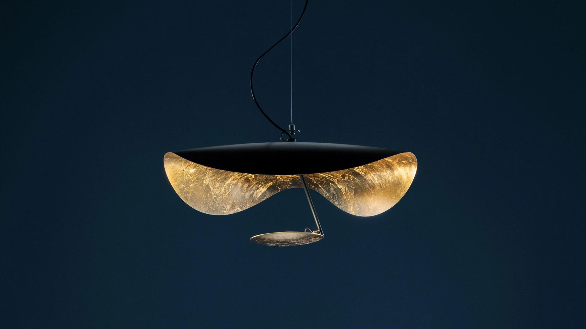 Catellani & Smith Pendant Lamp Lederam Manta Pendant Lamps