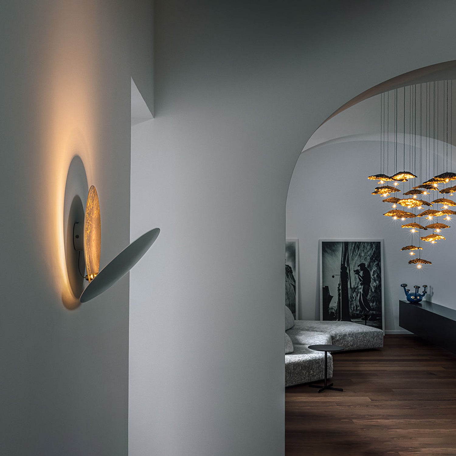 Mobile / Lederam Wall Lamps, by Catellani & Smith