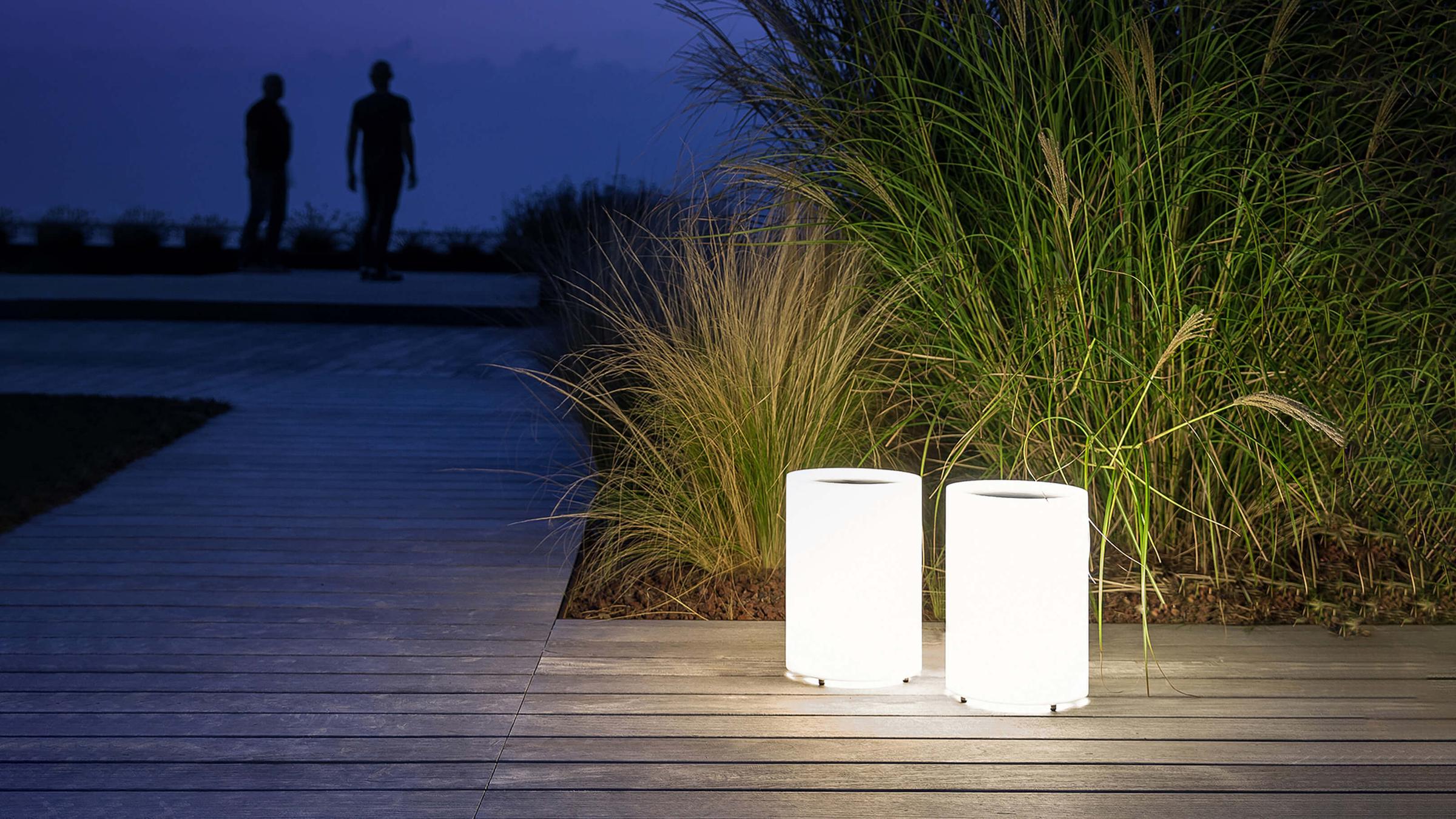 Davide Groppi Outdoor Floor Lamp Lenta Outdoor Floor Lamp
