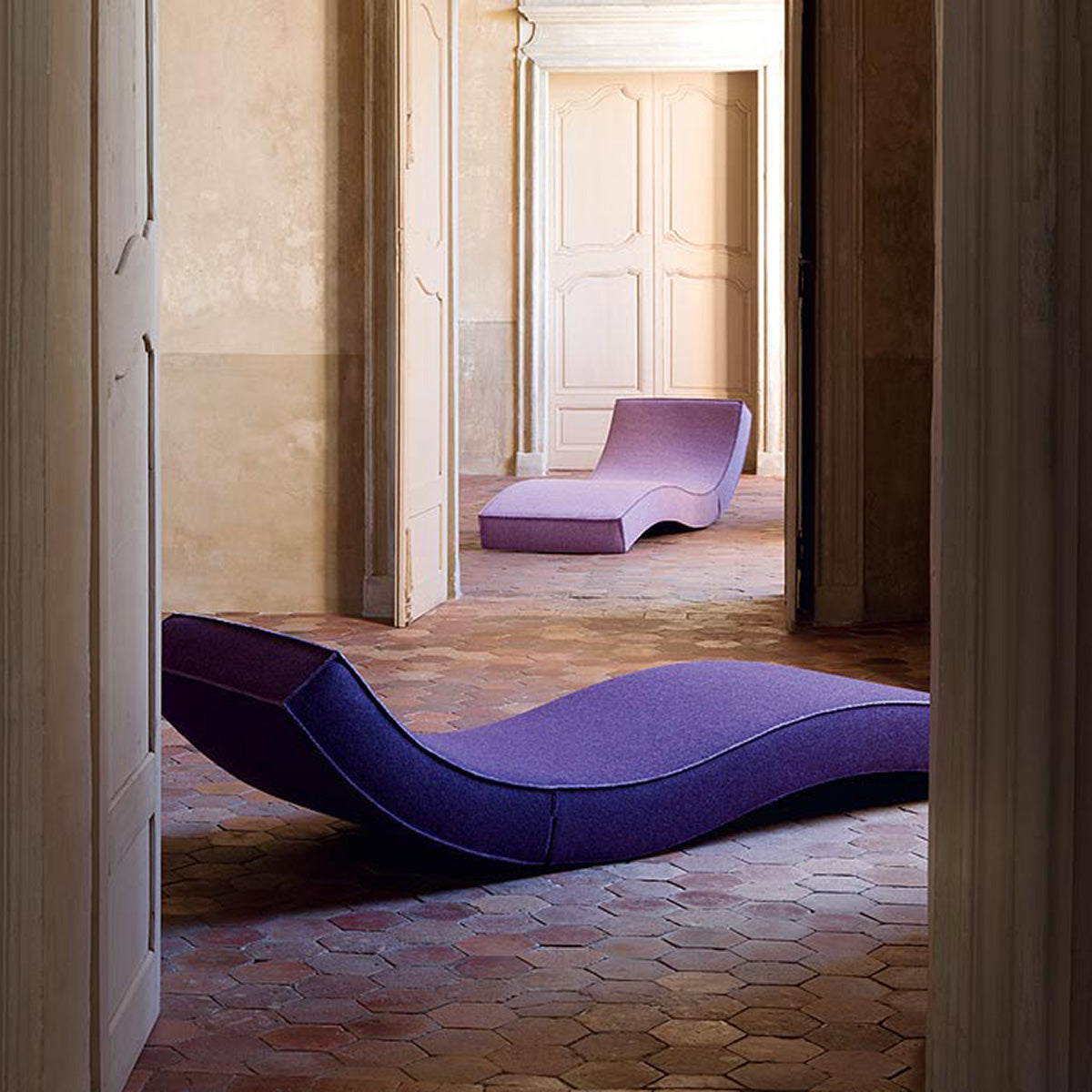 Paola Lenti Chaise Linea Chaise Longue