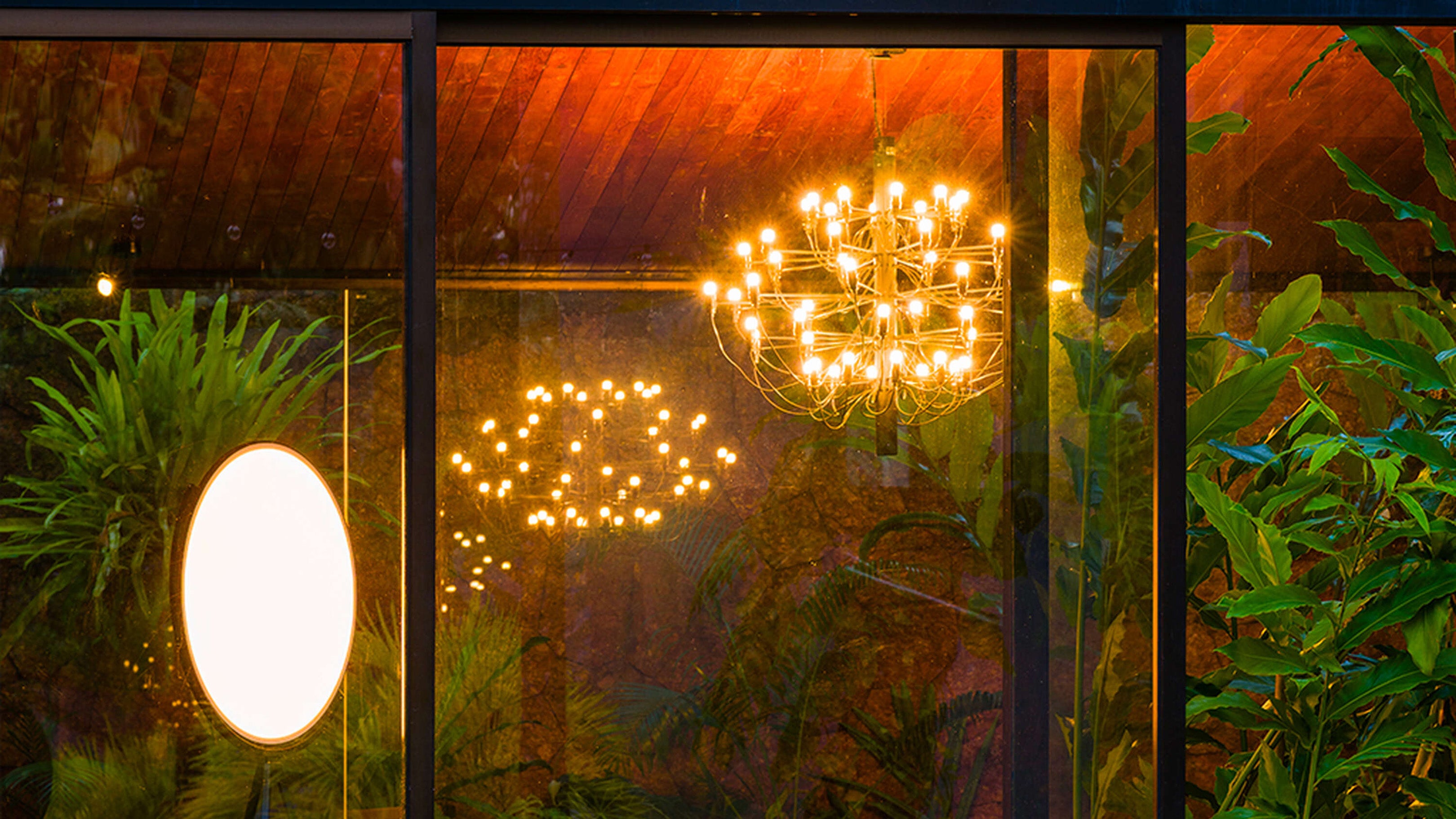 Brass / Desktop / 2097-30 UL Chandelier, designed by Gino Sarfatti made by Flos