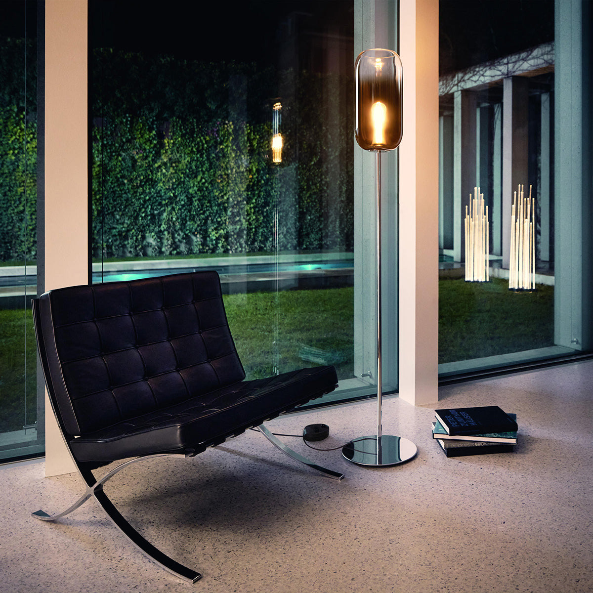 Copper / Mobile / Gople Floor Lamp, designed by BIG