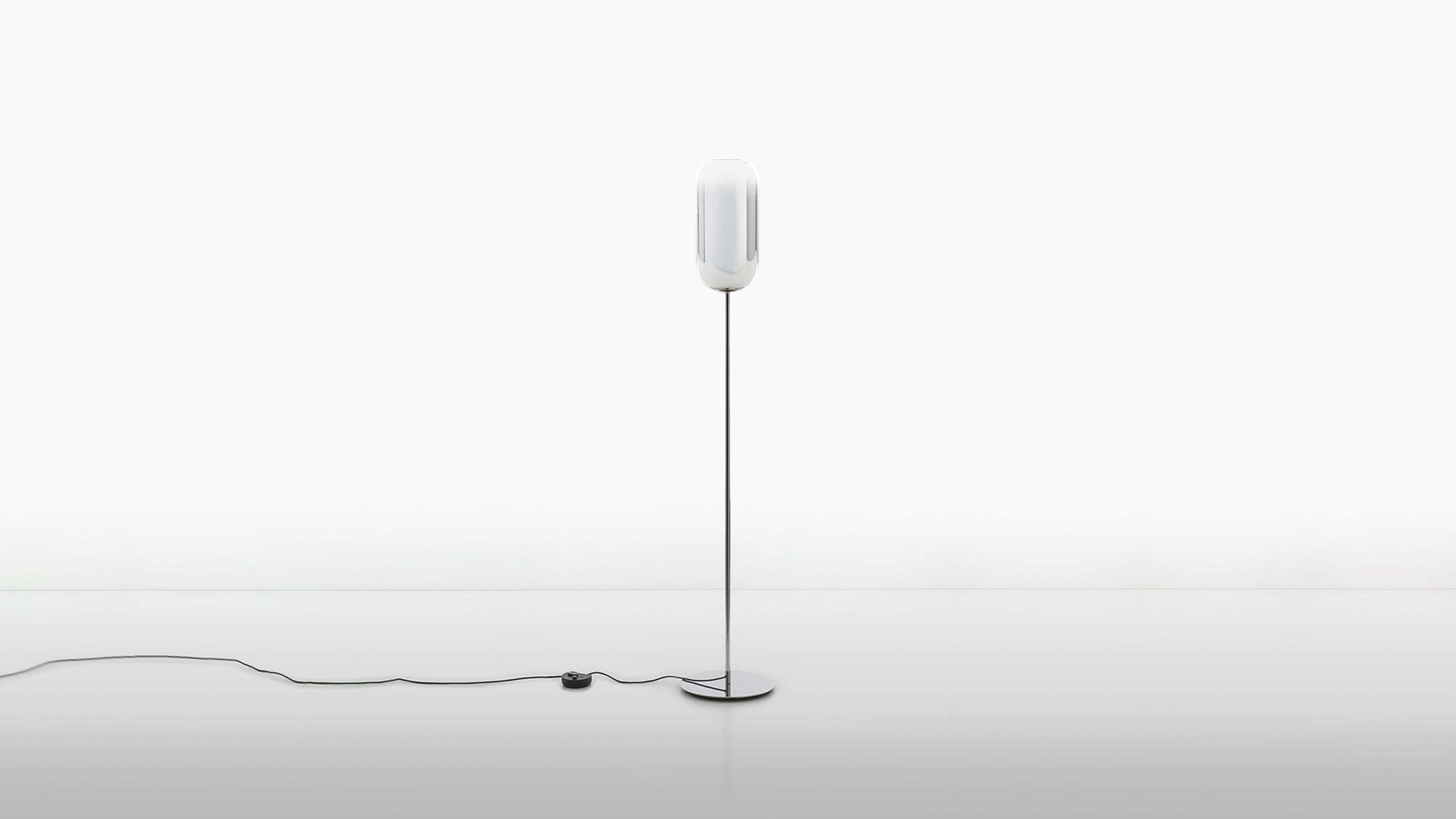 Silver / Desktop / Gople Floor Lamp, designed by BIG