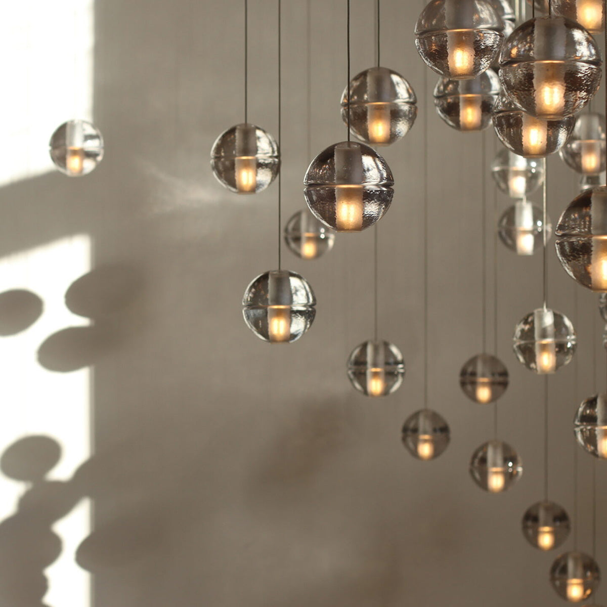 Mobile / 14.1 Pendant Lamp, designed by Omer Arbel for Bocci