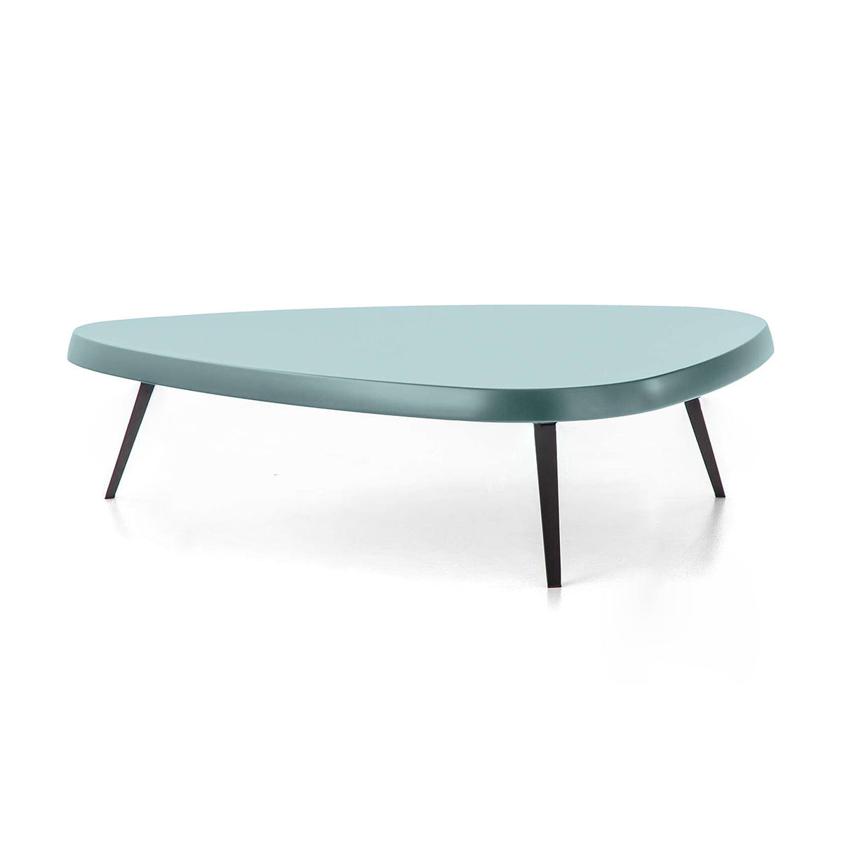Glossy Petroleo / Mobile / Mexique Coffee Table, designed by Charlotte Perriand for Cassina