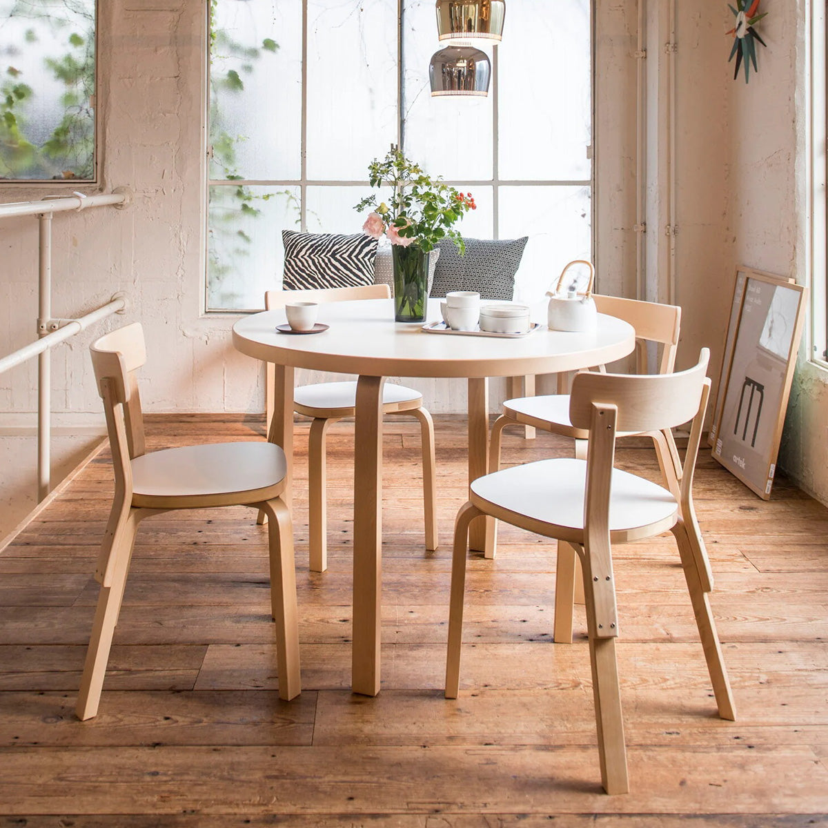 Mobile / Aalto Table 90A, designed by Alvar Aalto for Artek