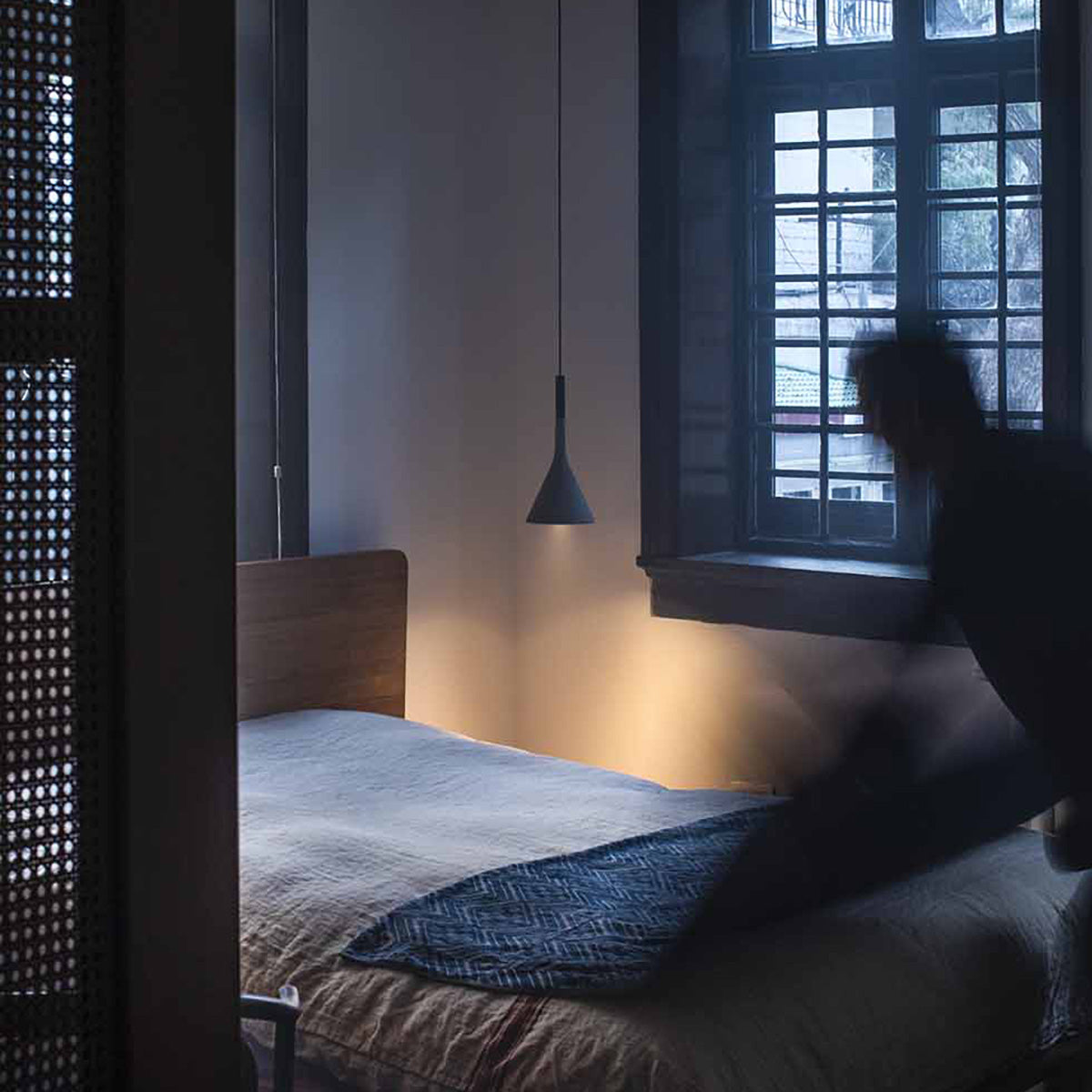 Grey / Mobile / Aplomb Mini Suspension Lamp by Lucidi and Pevere for Foscarini