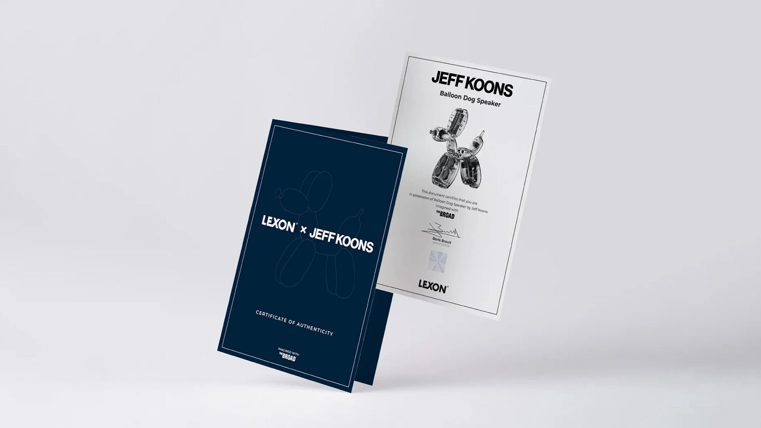 Desktop / Jeff Koons Balloon Dog Lamp & Speaker Bundle - Limited Edition