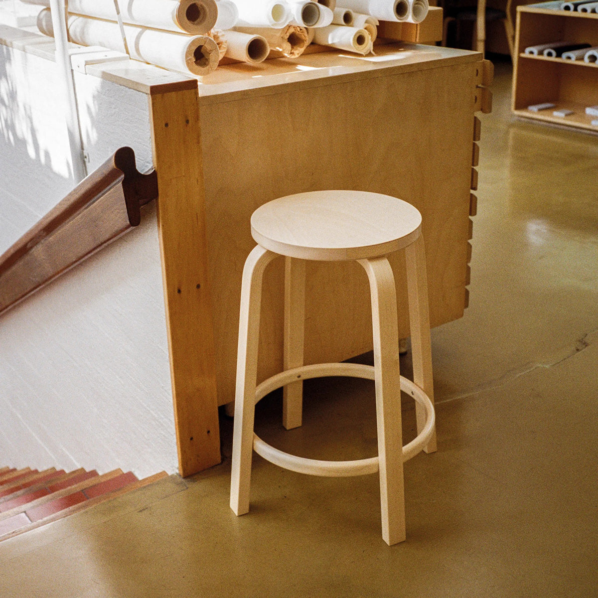 Mobile / Bar Stool 64 designed by Alvar Aalto for Artek